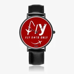 BIG Red FSO Premium Leather Watches (33mm-41mm)