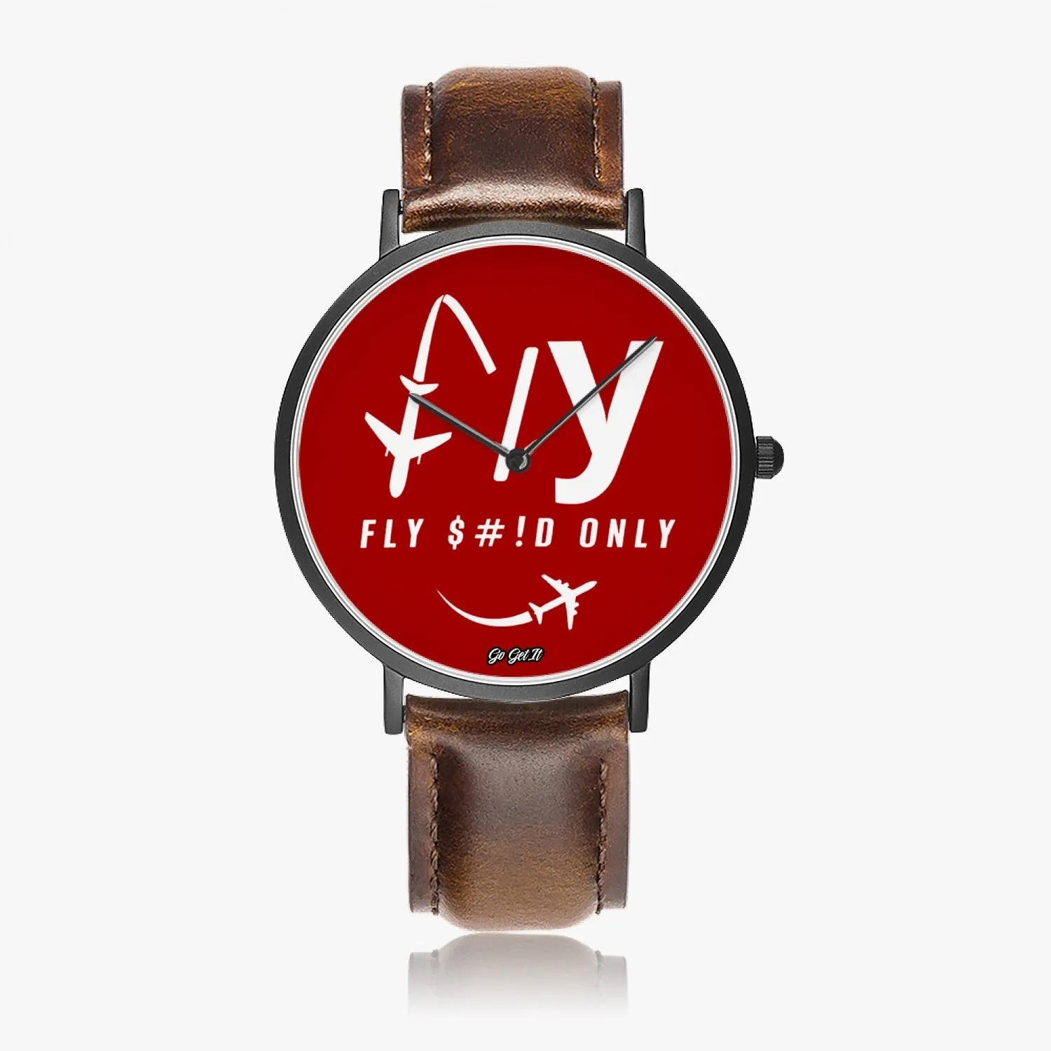 BIG Red FSO Premium Leather Watches (33mm-41mm)