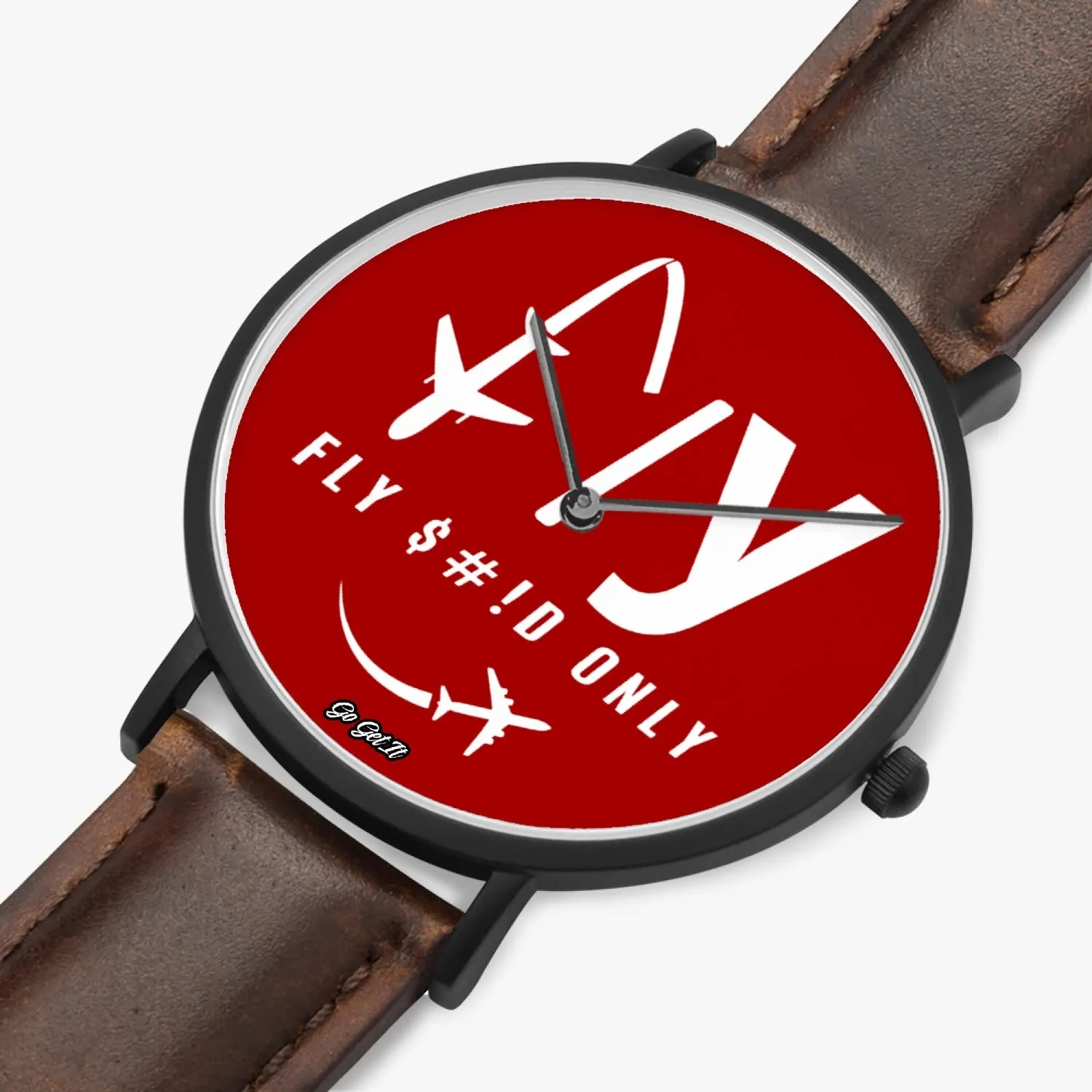 BIG Red FSO Premium Leather Watches (33mm-41mm)