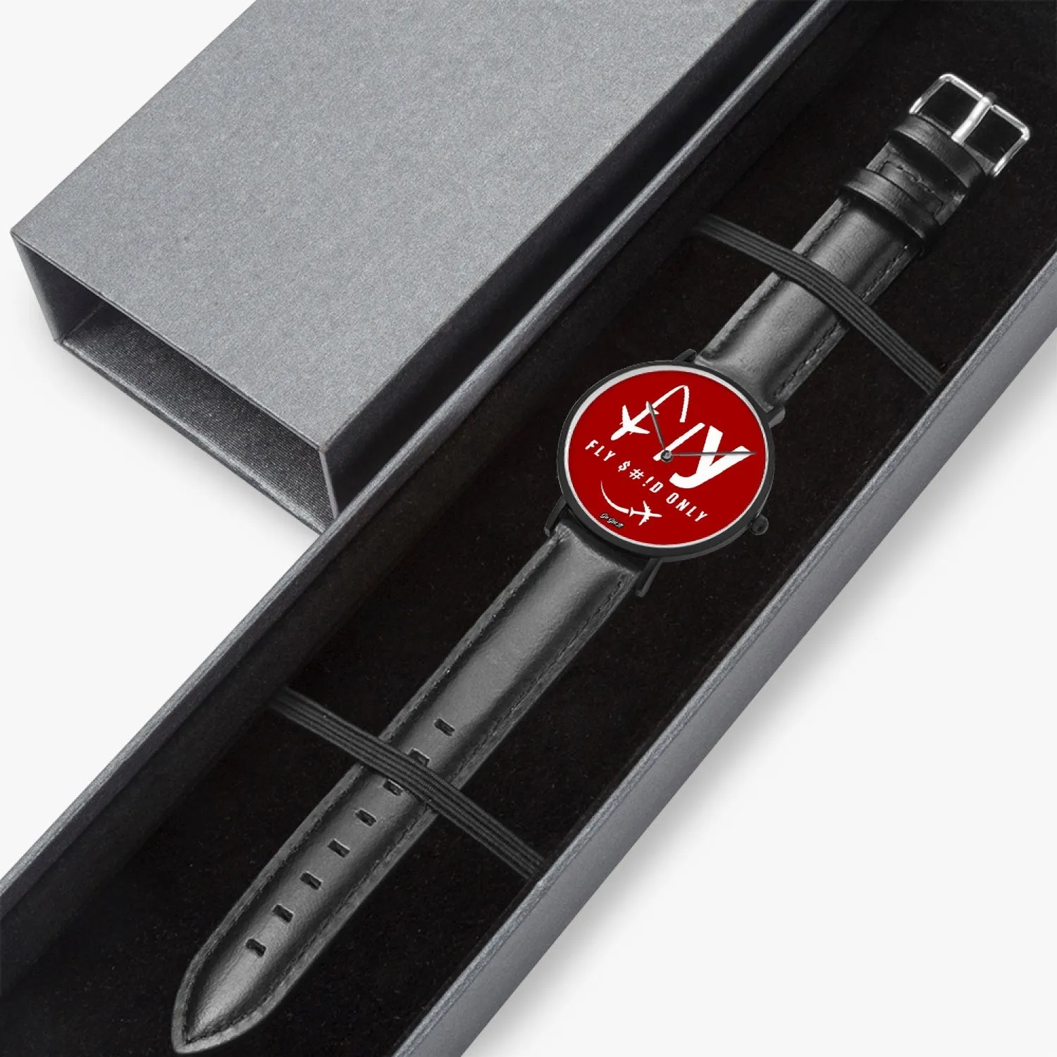 BIG Red FSO Premium Leather Watches (33mm-41mm)