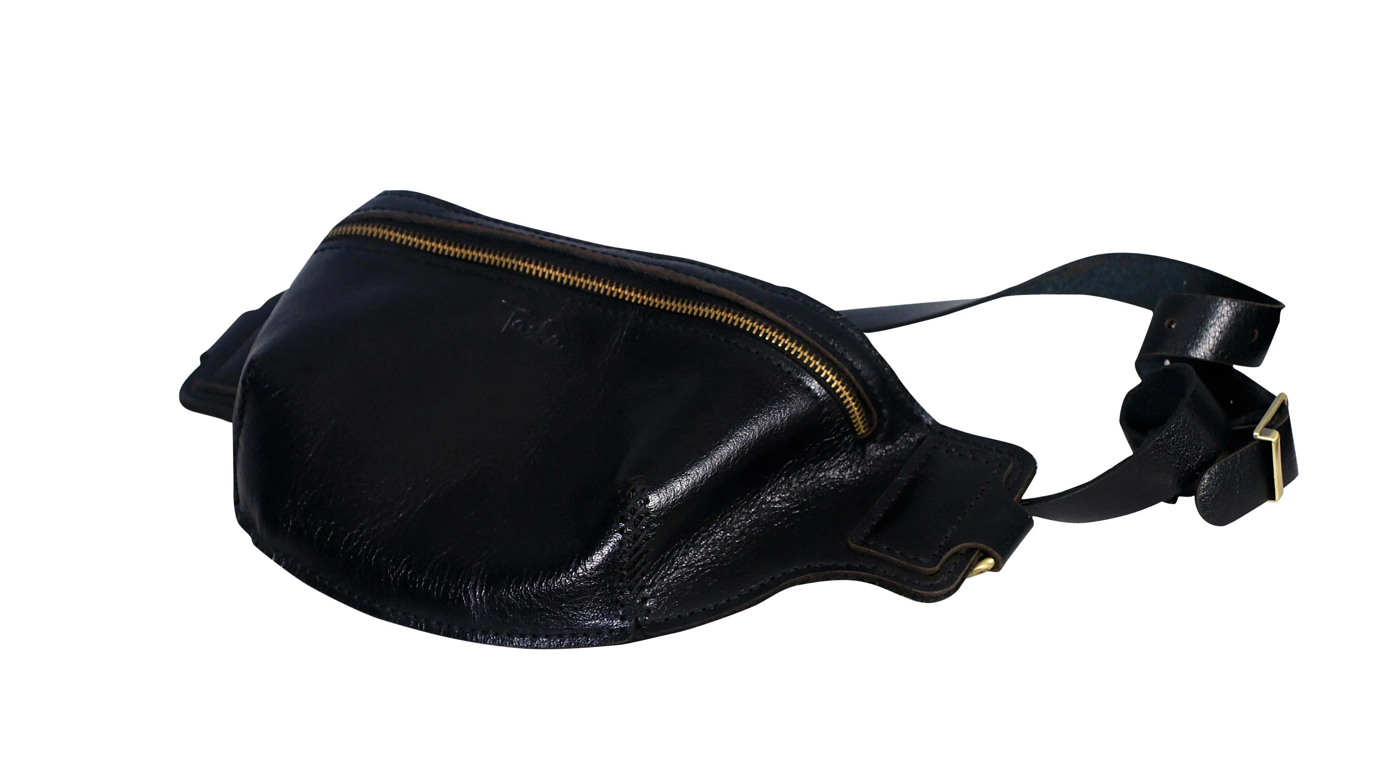 Black Casual Waist-Bag