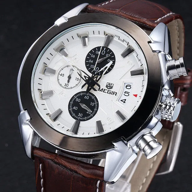 Black Tie Chronograph Watch