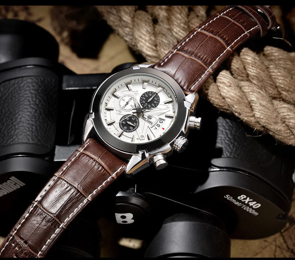 Black Tie Chronograph Watch