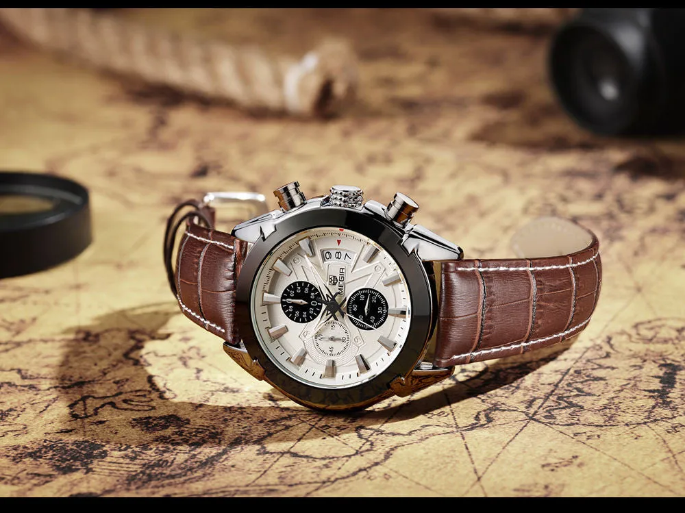 Black Tie Chronograph Watch