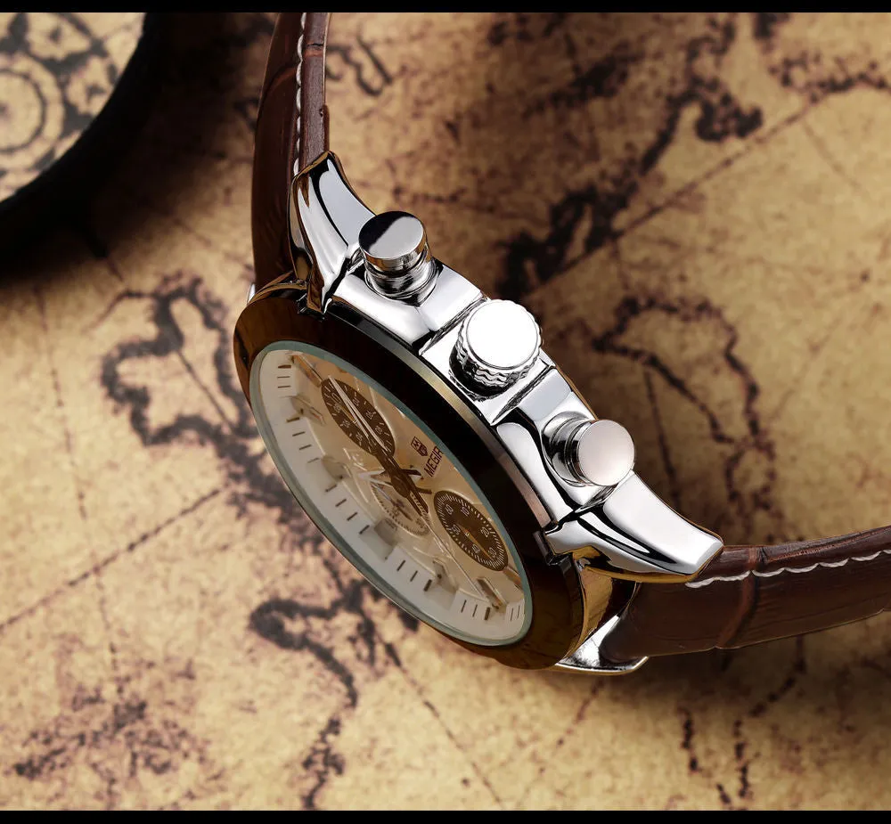 Black Tie Chronograph Watch