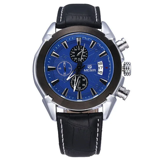Black Tie Chronograph Watch