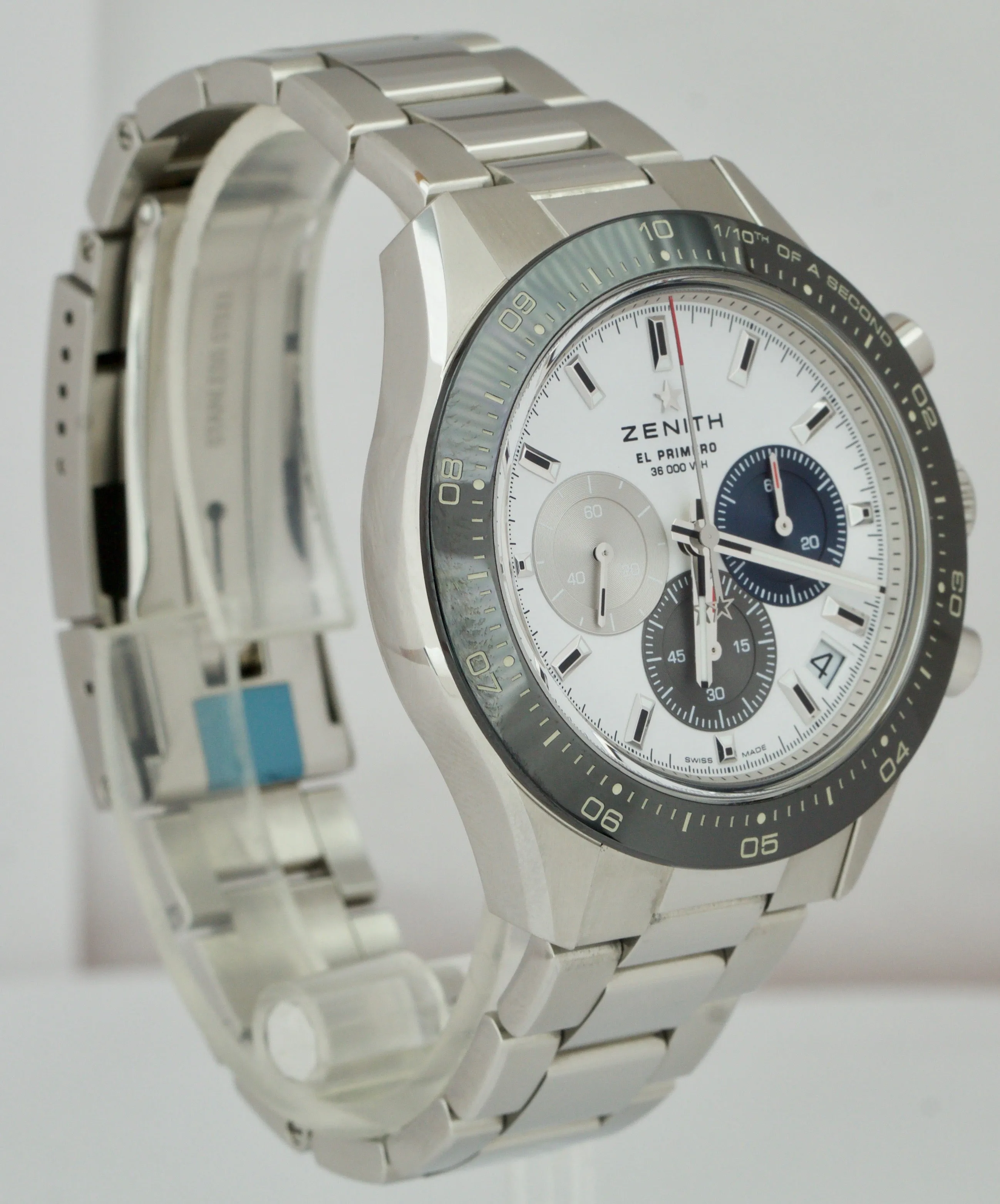 BRAND NEW Zenith Chronomaster Sport White Panda Watch 03.3100.3600/69.M3100 B P