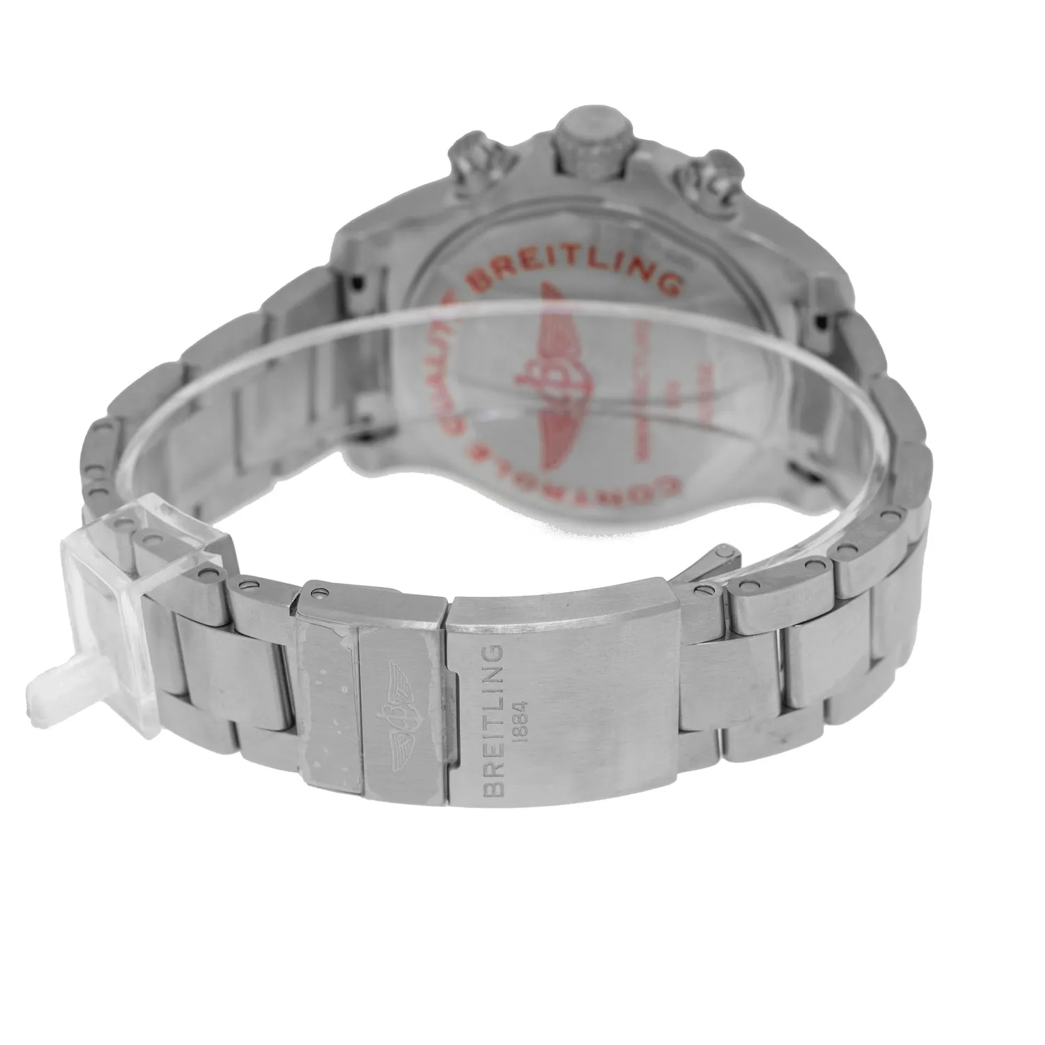 Breitling Avenger Chronograph 45mm Stainless Steel Black Index Dial A13317