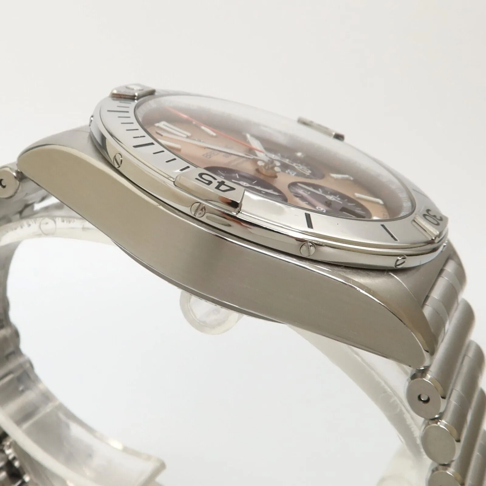 Breitling Chronomat B01 Chronograph 42MM Copper Dial Steel Automatic AB0134