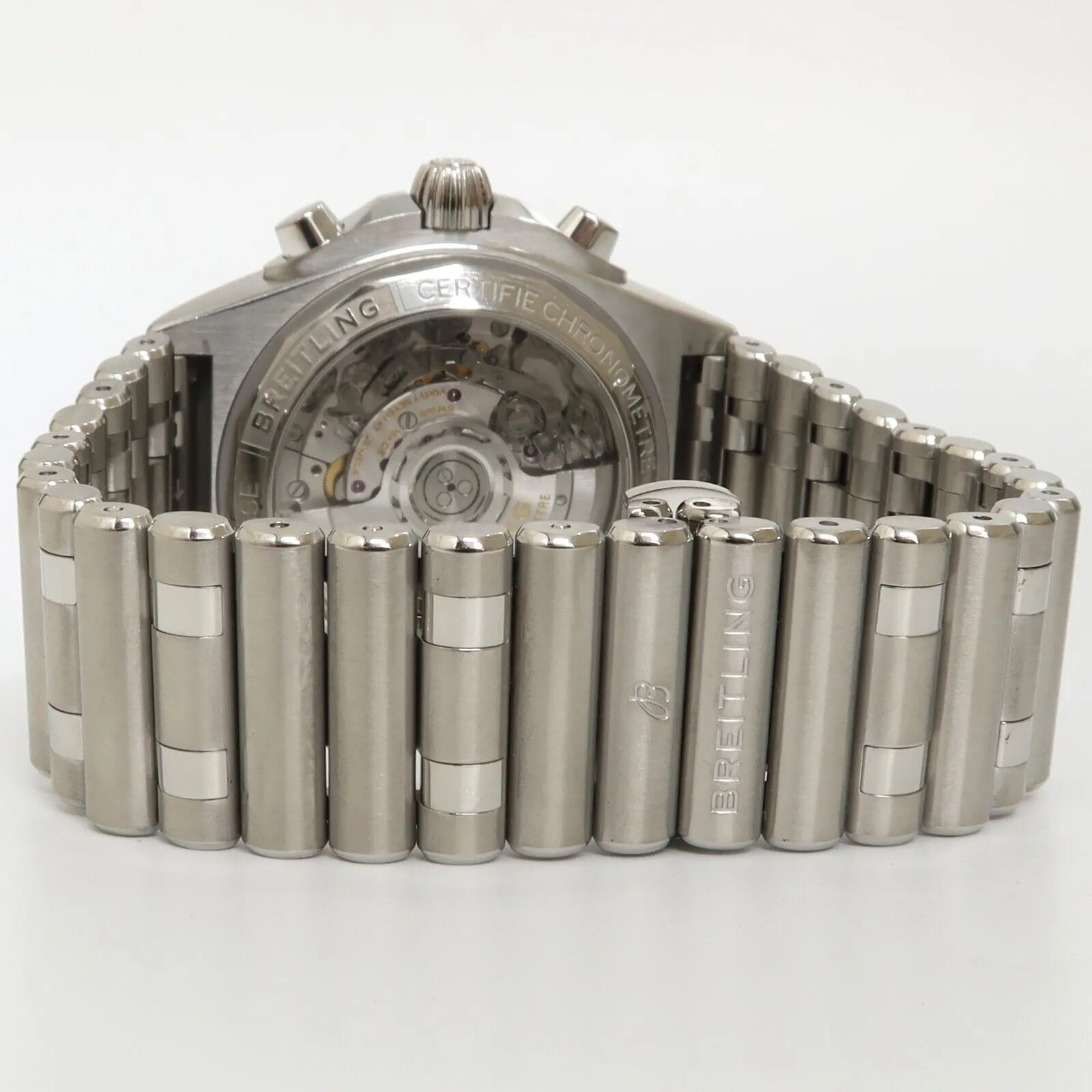 Breitling Chronomat B01 Chronograph 42MM Copper Dial Steel Automatic AB0134