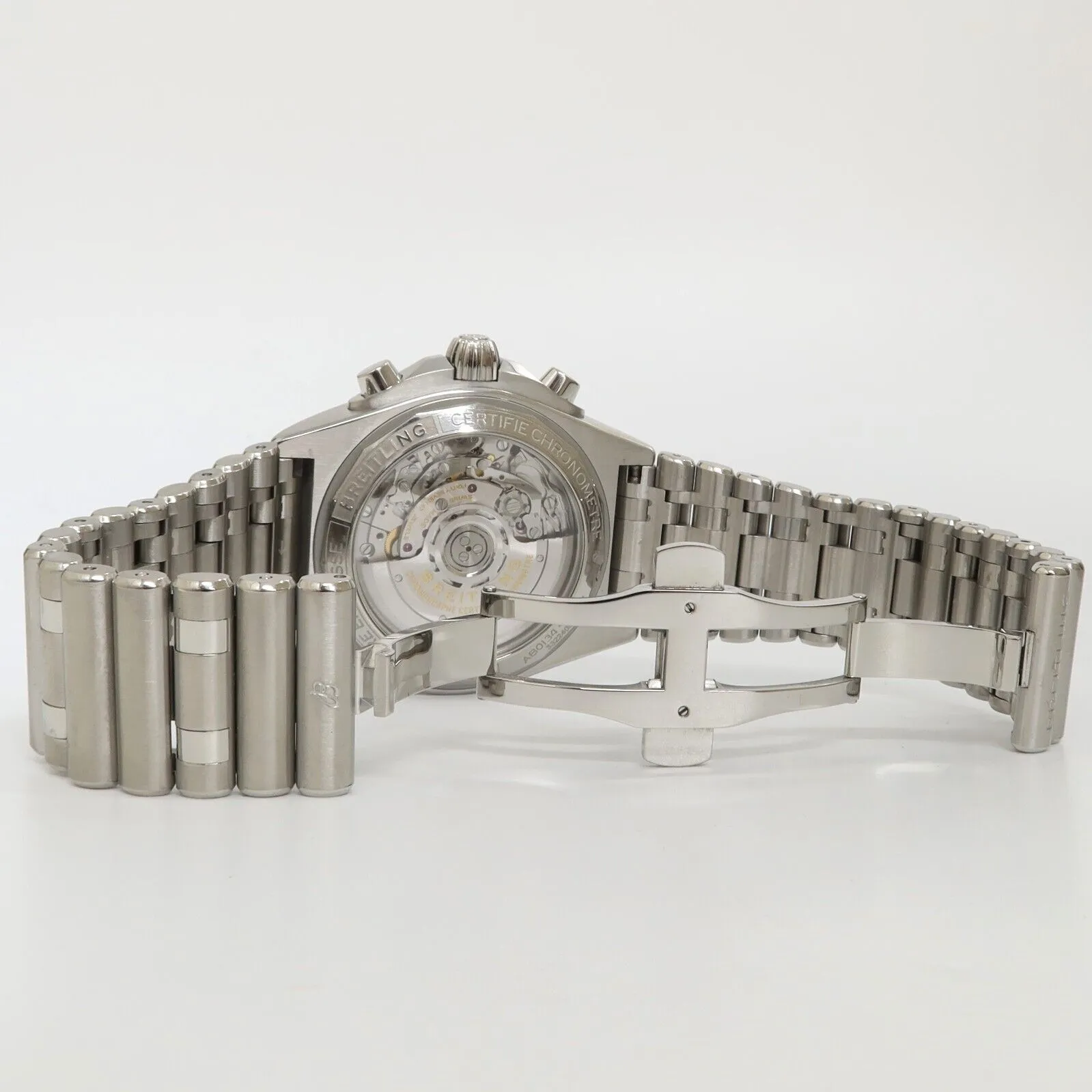 Breitling Chronomat B01 Chronograph 42MM Copper Dial Steel Automatic AB0134
