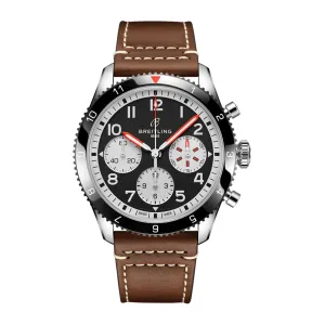 Breitling Classic Avi Chronograph Mosquito watch, 42mm Black Dial, Y233801A1B1X1