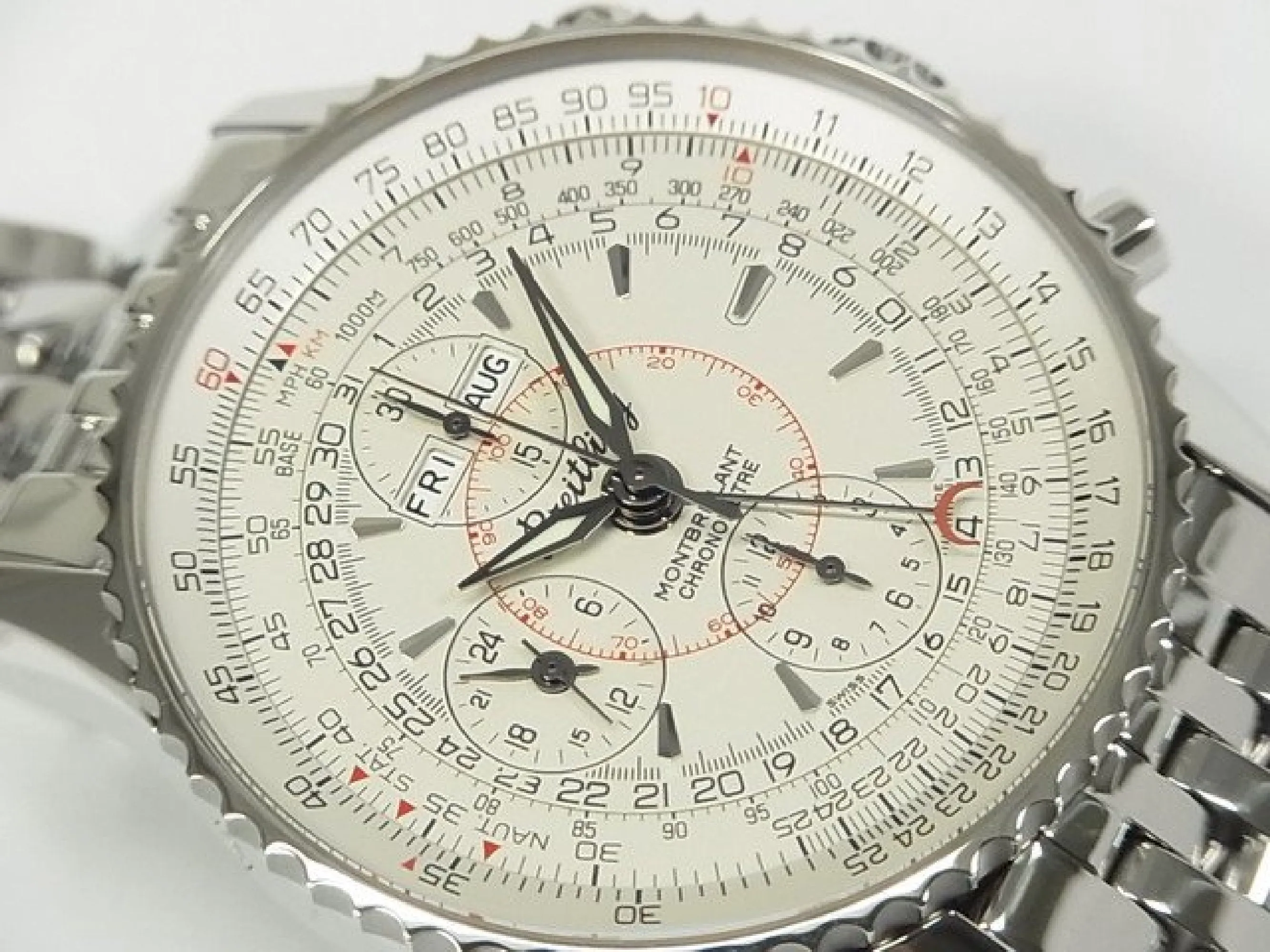 BREITLING Montbrillant Datora silver Dial A2133012/G518(A21330) Mens 182826335