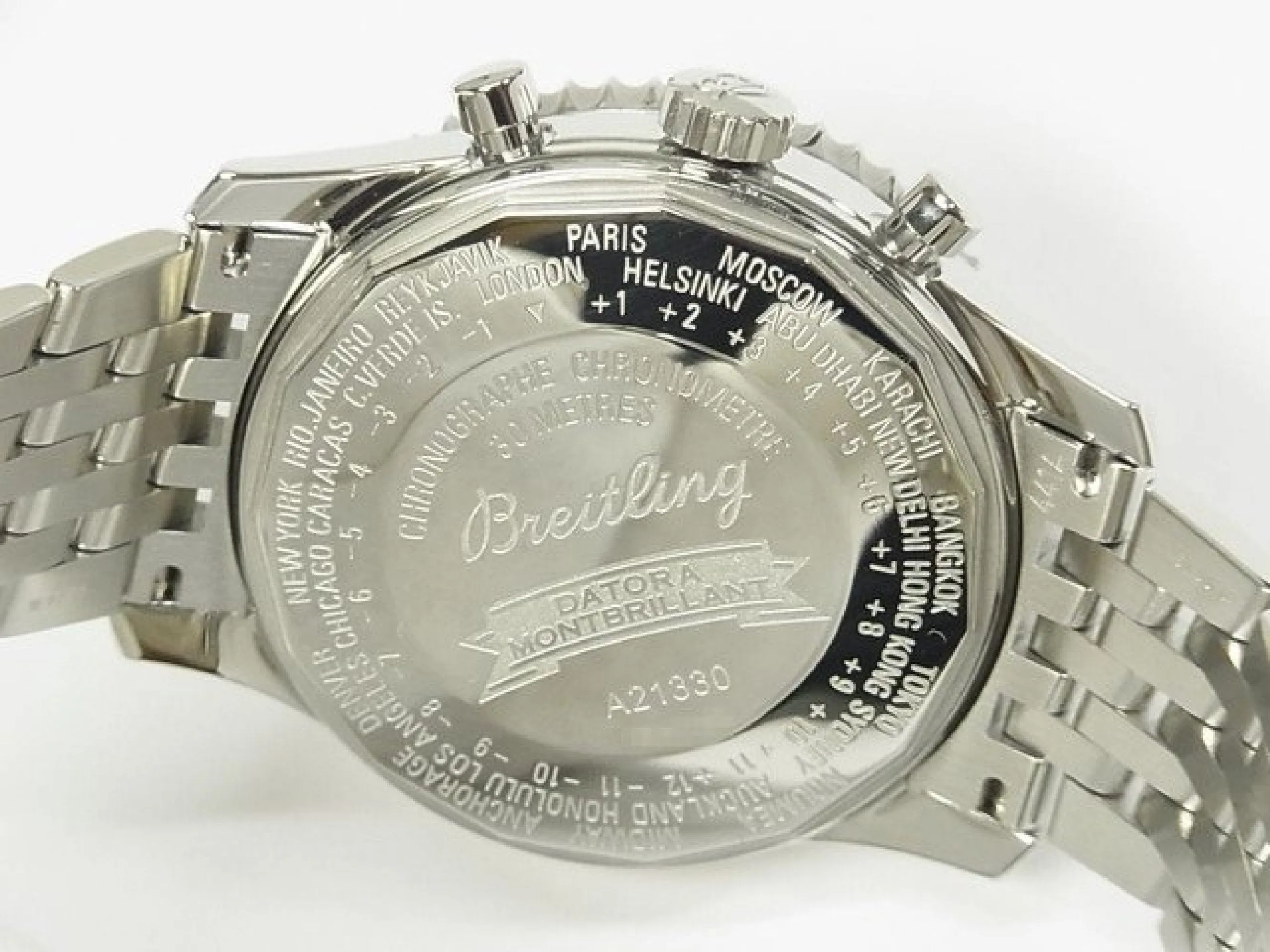 BREITLING Montbrillant Datora silver Dial A2133012/G518(A21330) Mens 182826335