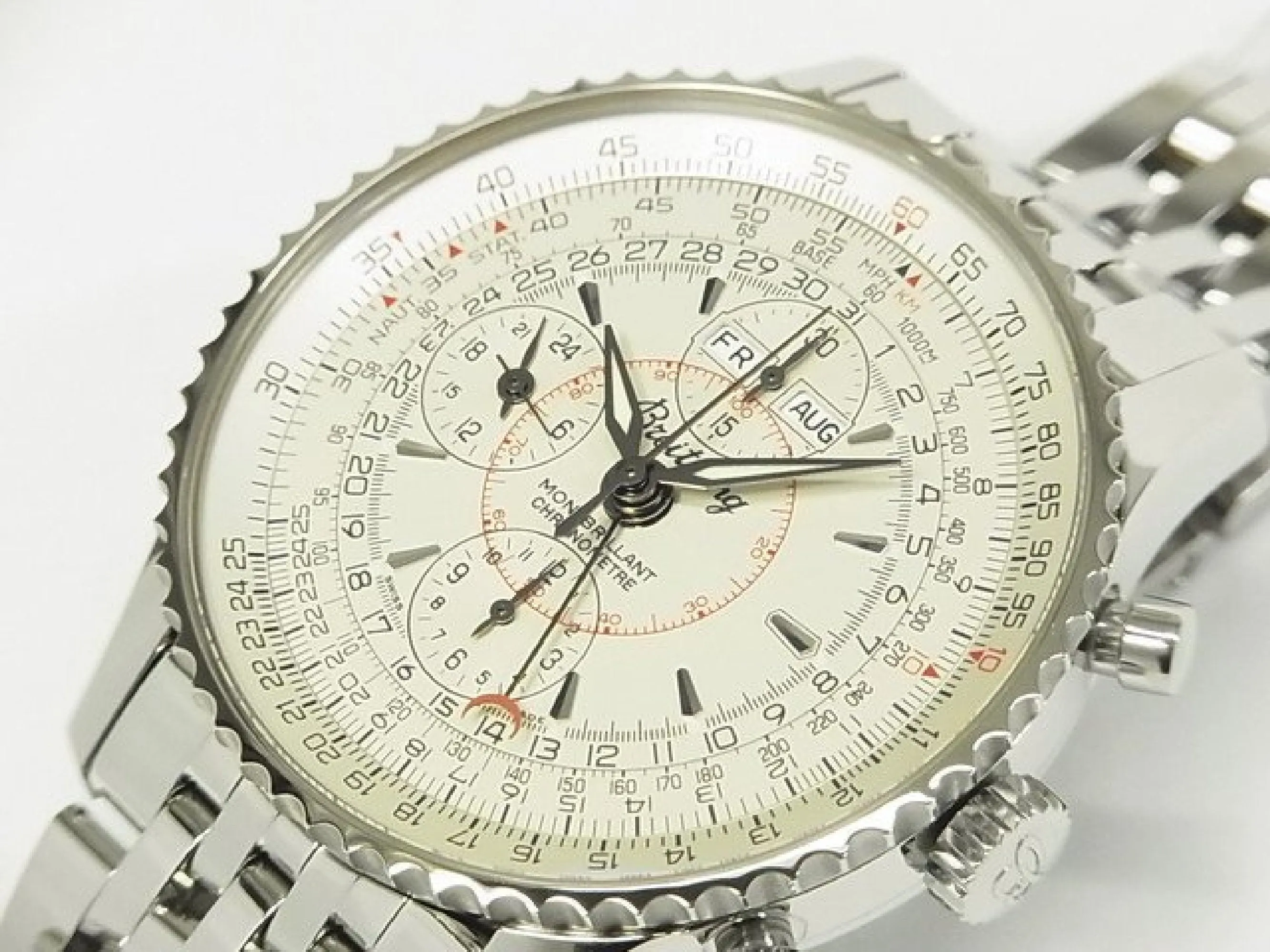 BREITLING Montbrillant Datora silver Dial A2133012/G518(A21330) Mens 182826335