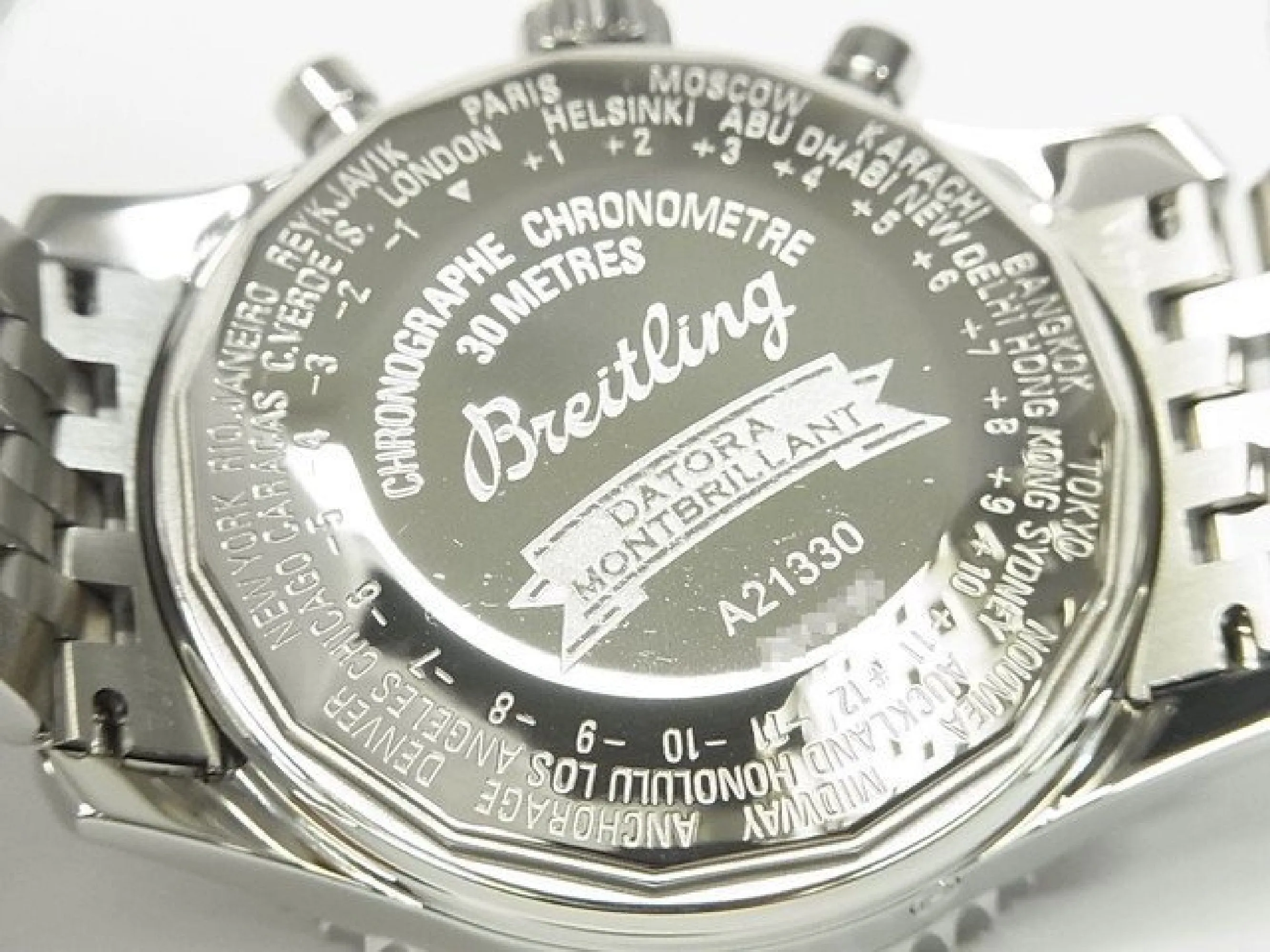 BREITLING Montbrillant Datora silver Dial A2133012/G518(A21330) Mens 182826335