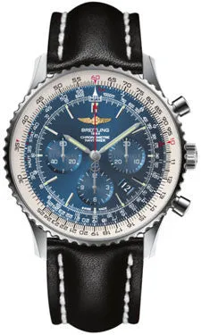 Breitling - Navitimer 01 46mm - Stainless Steel - Leather Strap