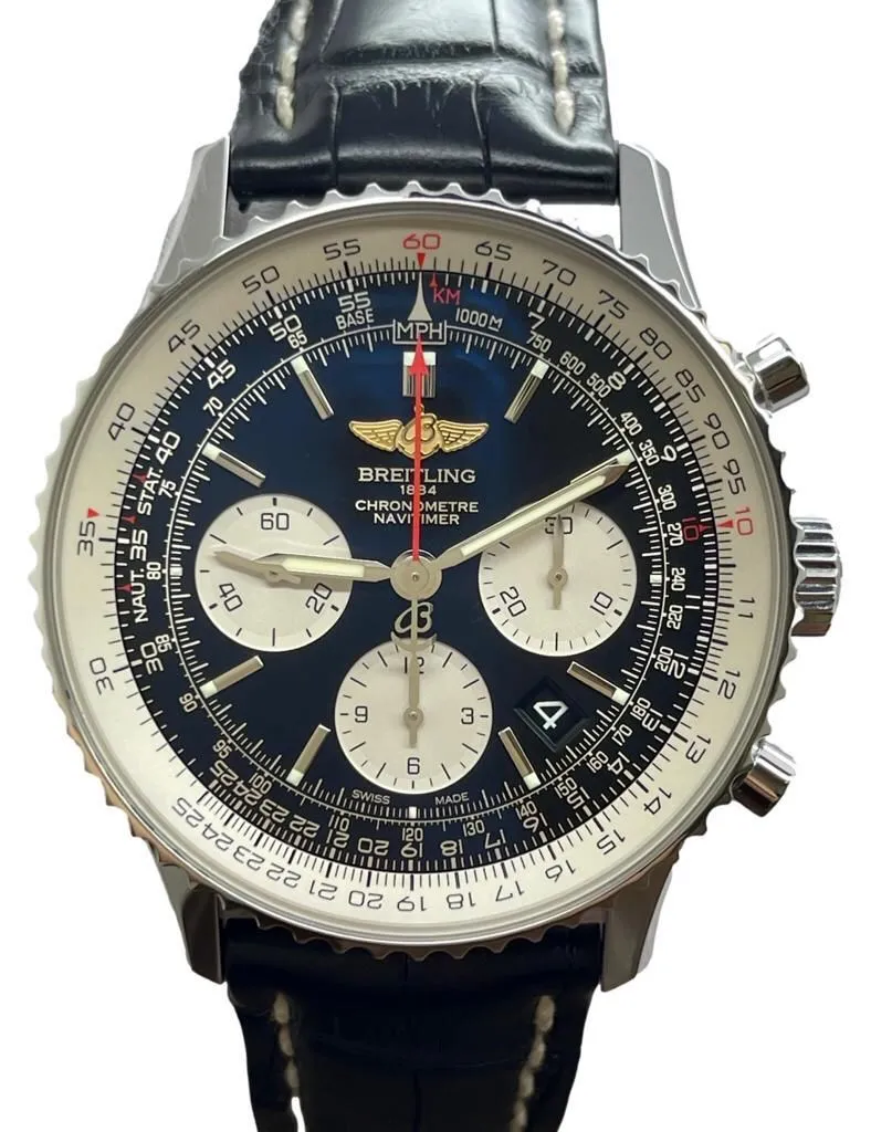 Breitling Navitimer 01 AB0120 Black Dial Automatic Men's Watch