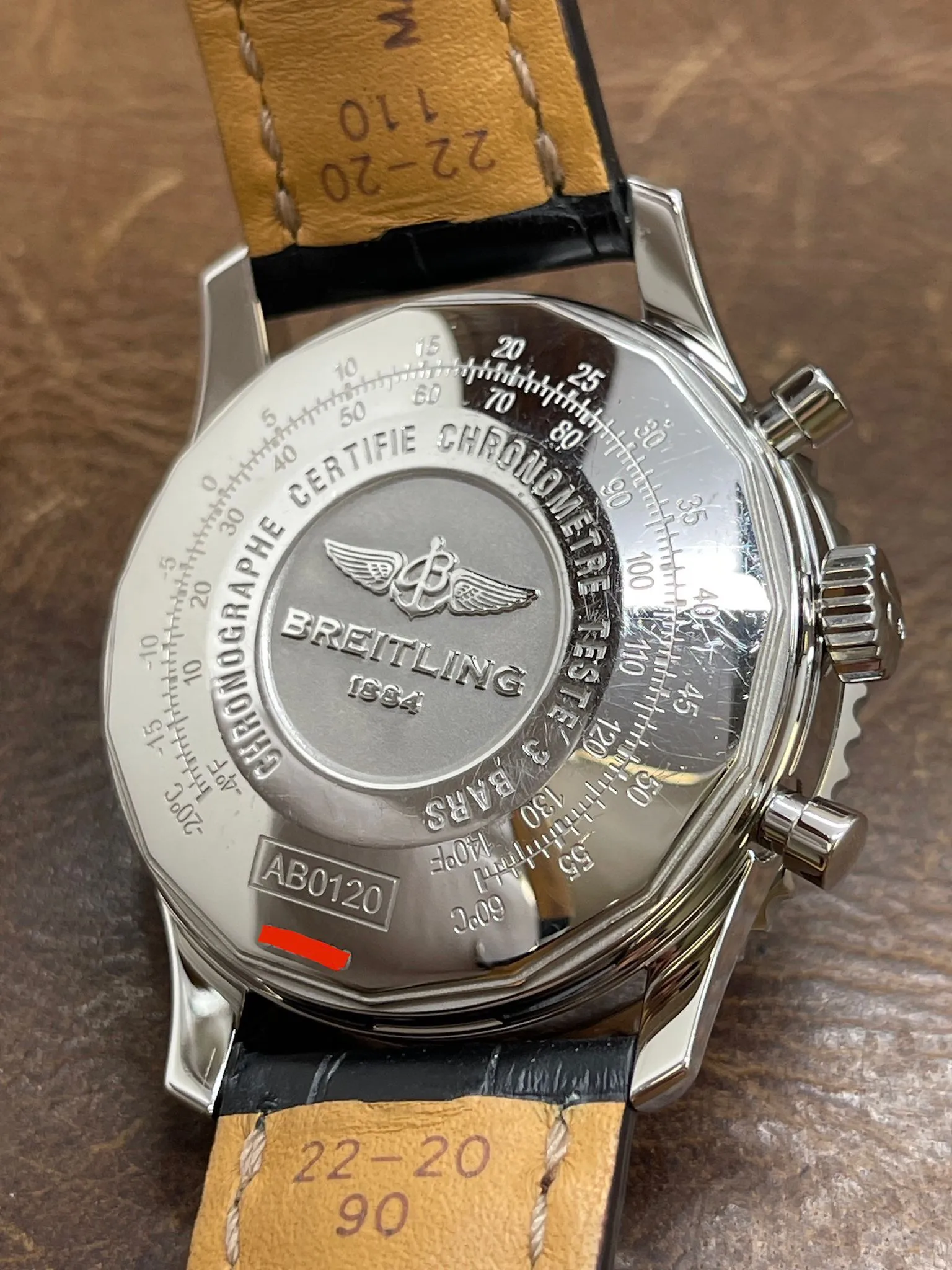 Breitling Navitimer 01 AB0120 Black Dial Automatic Men's Watch