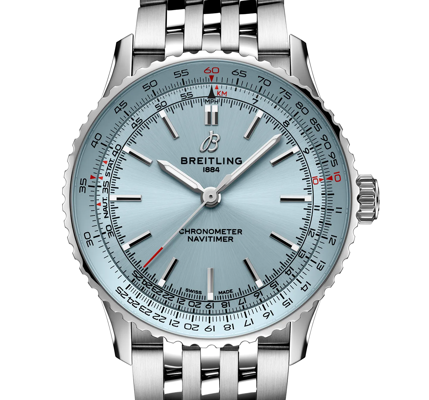 Breitling Navitimer Automatic 41 Watch with Stainless Steel Bracelet