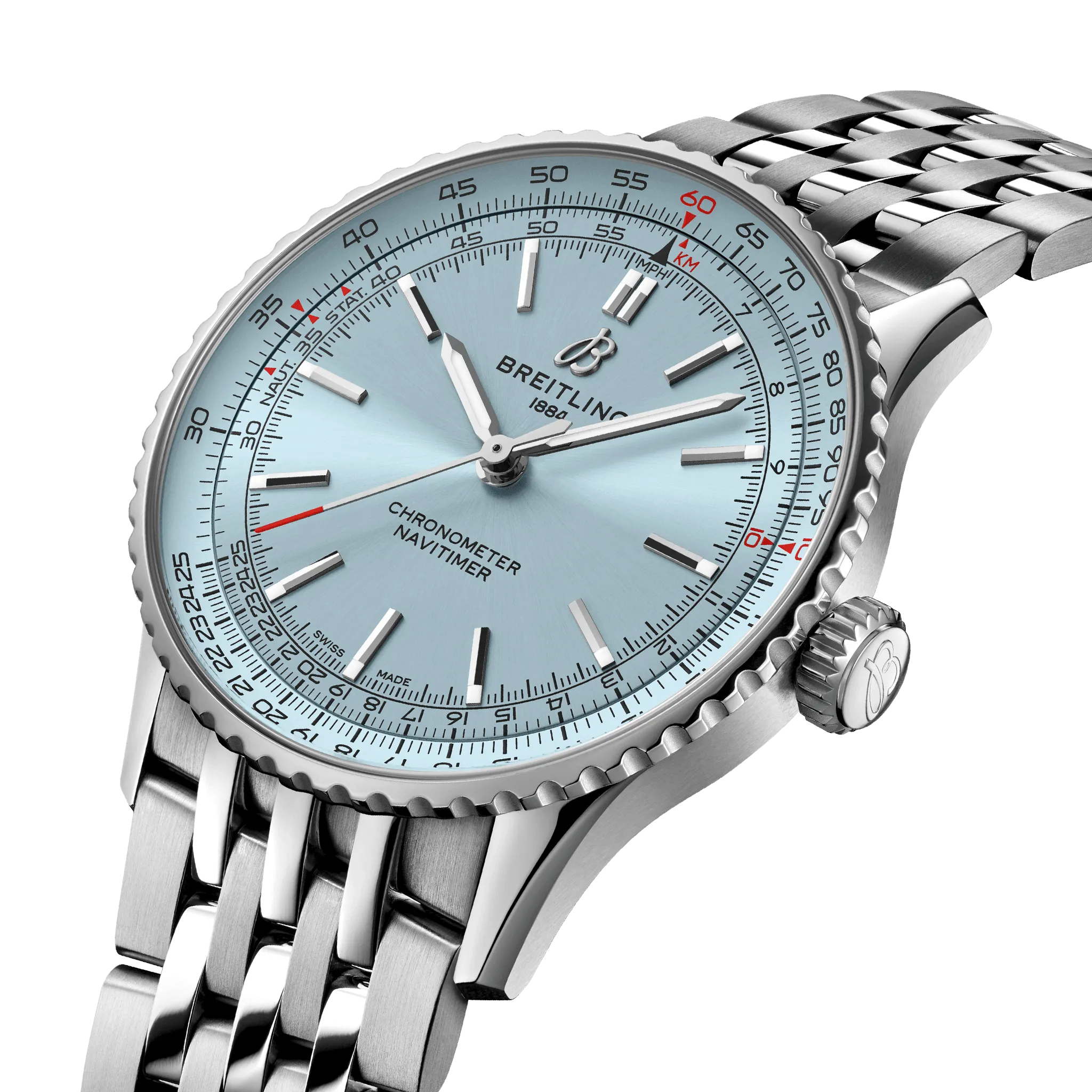 Breitling Navitimer Automatic 41 Watch with Stainless Steel Bracelet