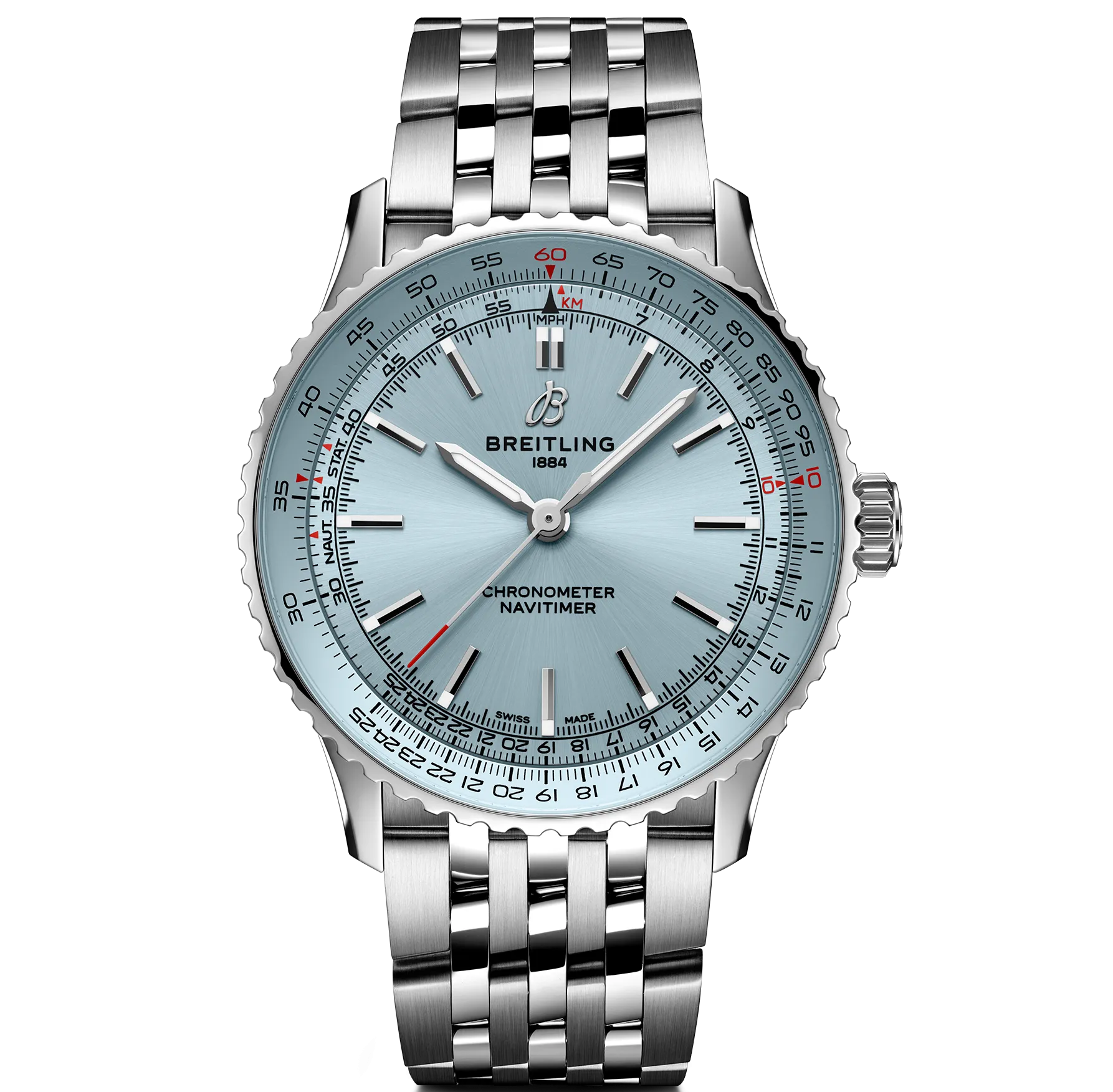 Breitling Navitimer Automatic 41 Watch with Stainless Steel Bracelet
