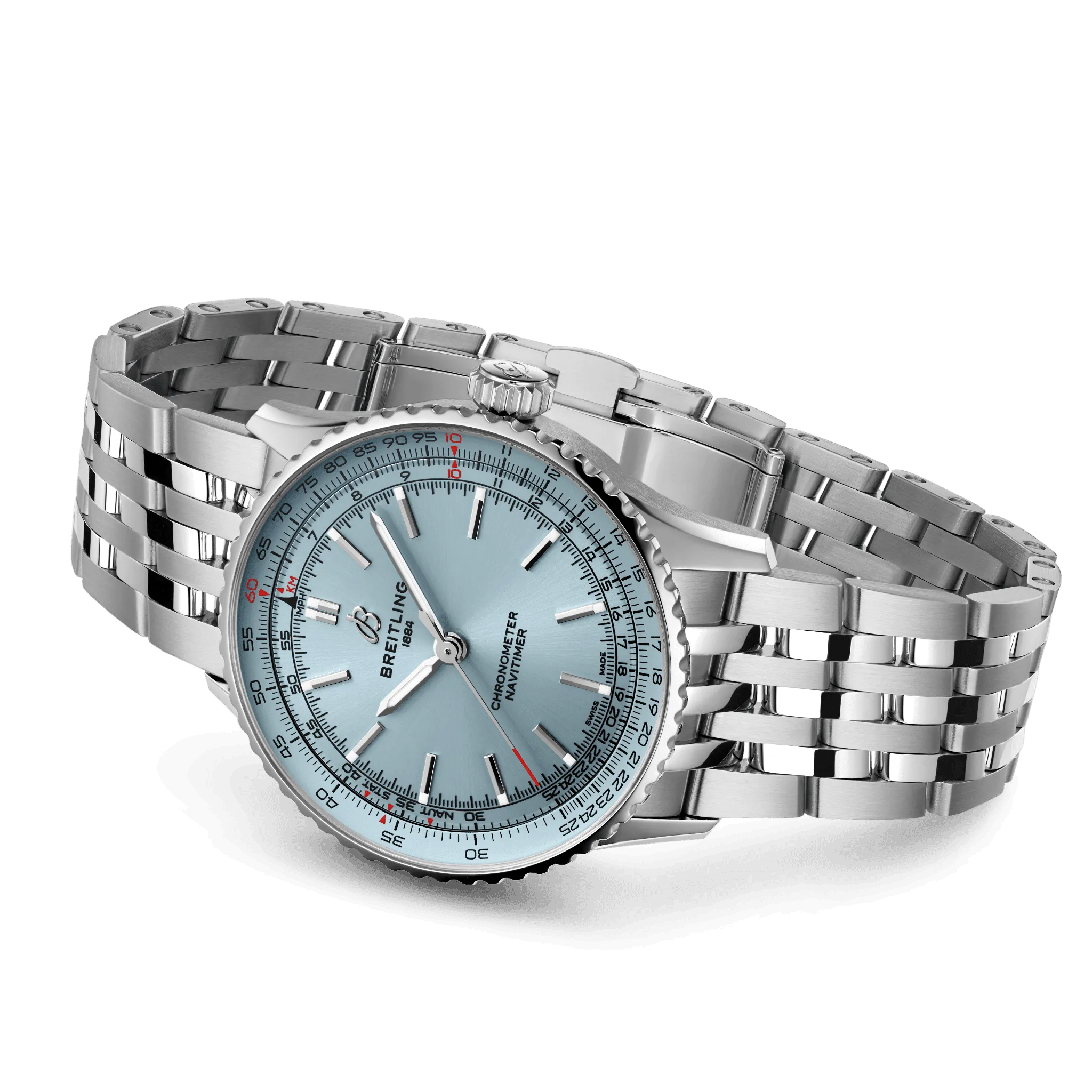 Breitling Navitimer Automatic 41 Watch with Stainless Steel Bracelet