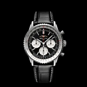 Breitling Navitimer B01 Chronograph Watch, 43mm Black Dial, AB0138211B1P1