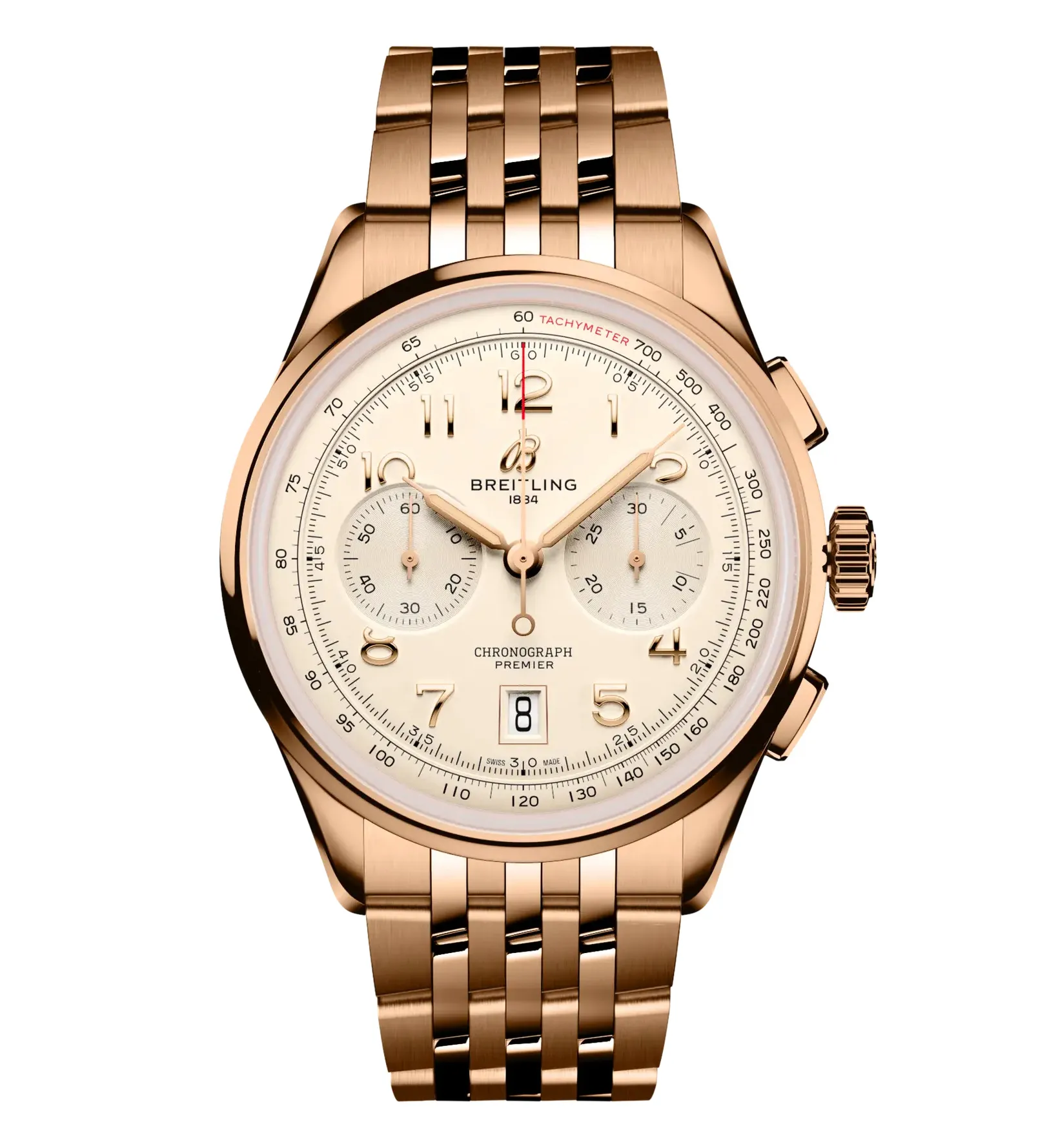 Breitling Premier B01 Chronograph 42 Watch with Cream Dial