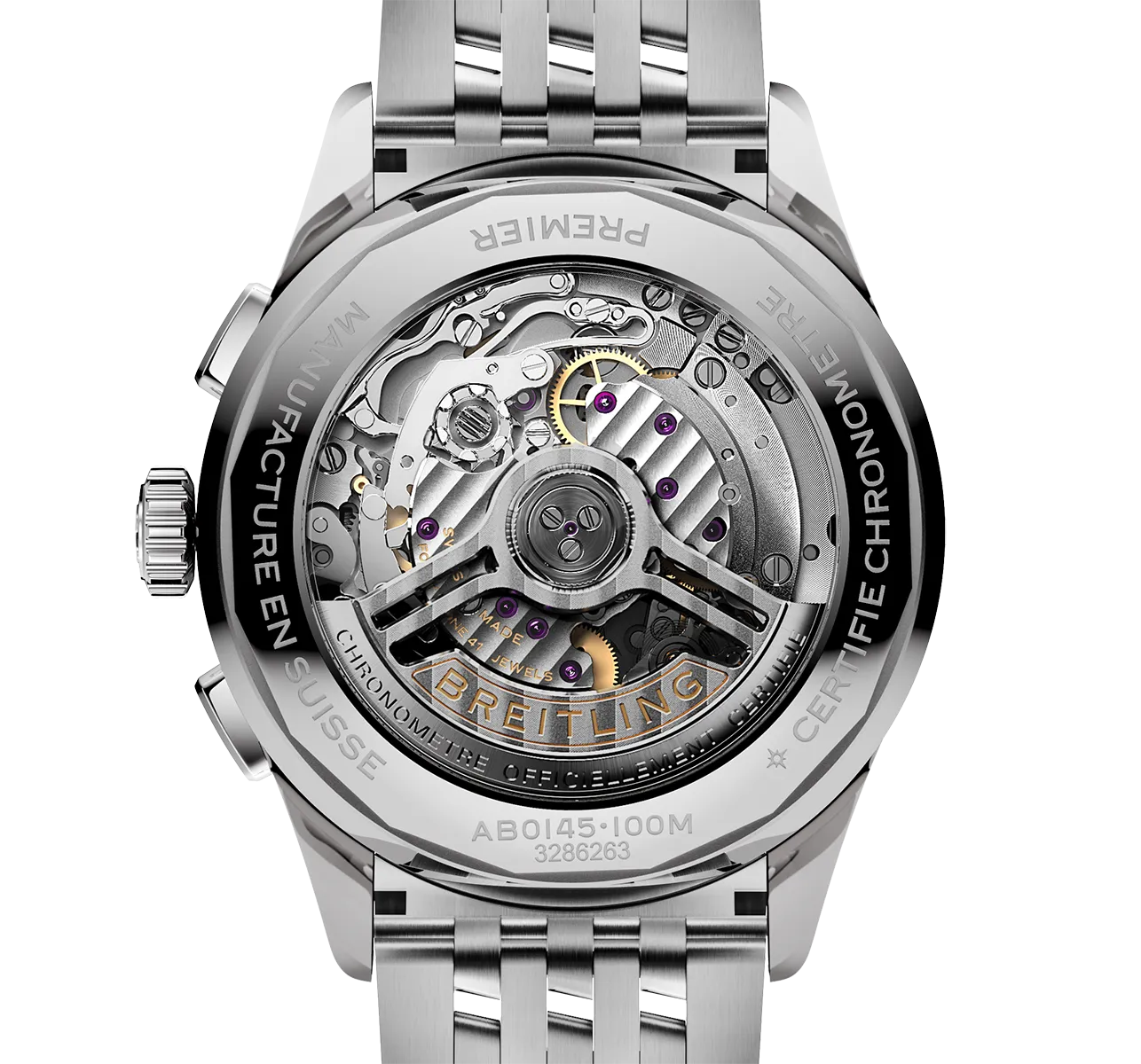 Breitling Premier B01 Chronograph 42mm Watch with Copper Dial