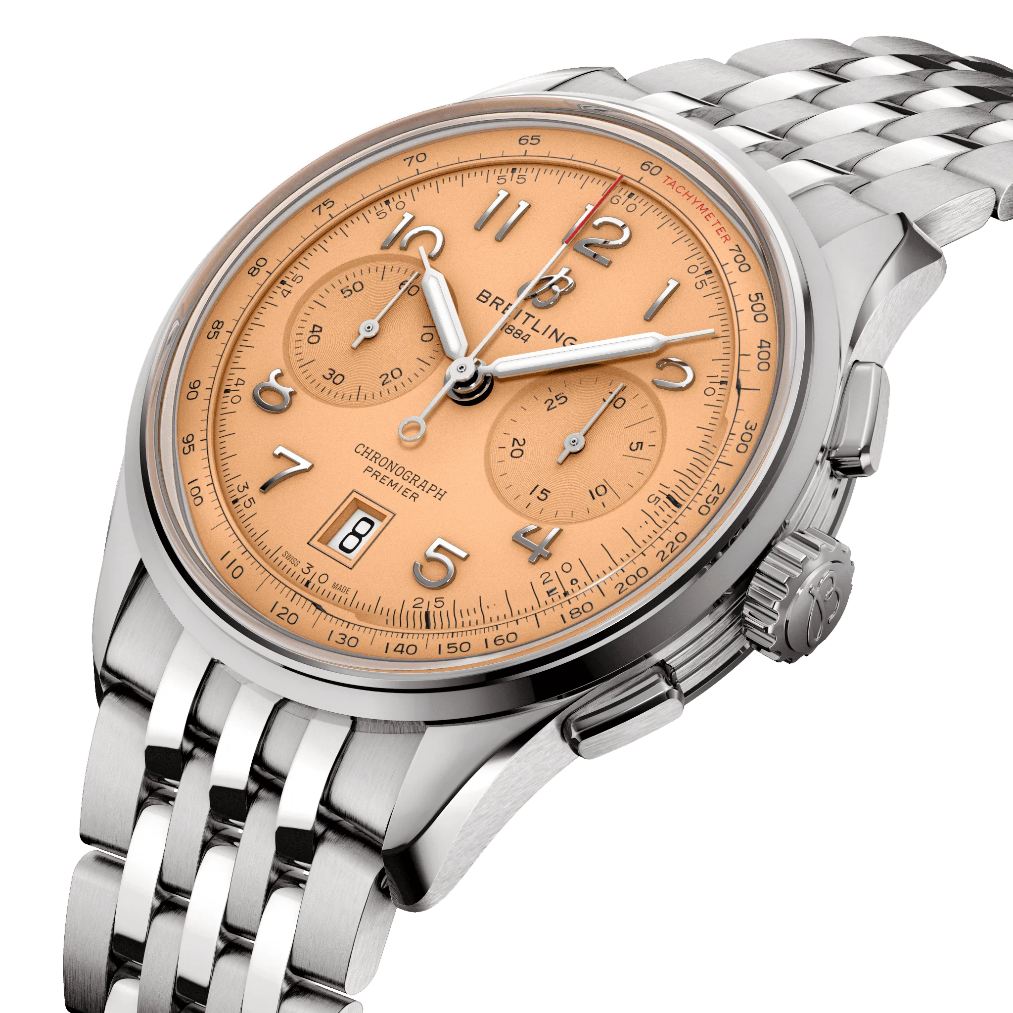 Breitling Premier B01 Chronograph 42mm Watch with Copper Dial