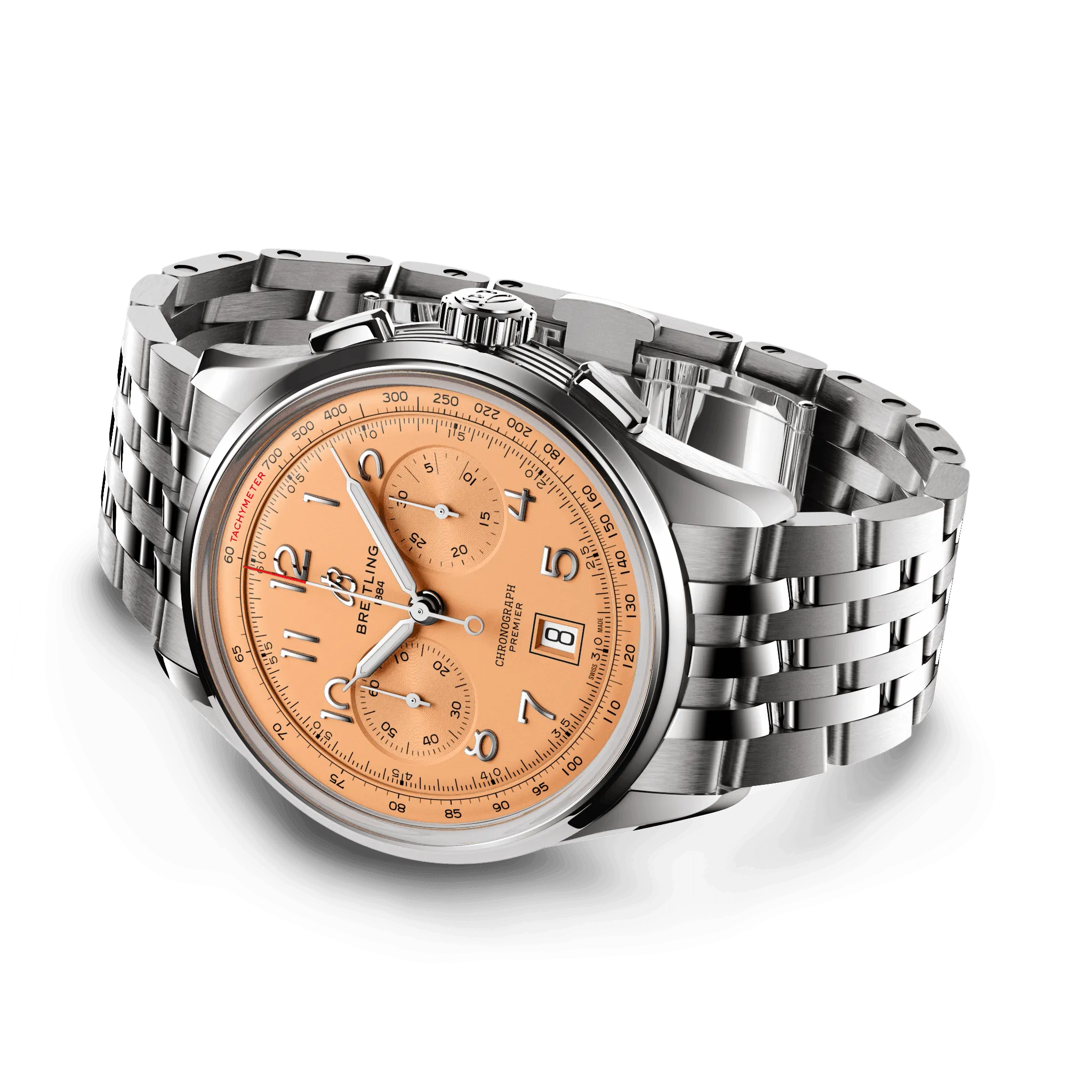 Breitling Premier B01 Chronograph 42mm Watch with Copper Dial