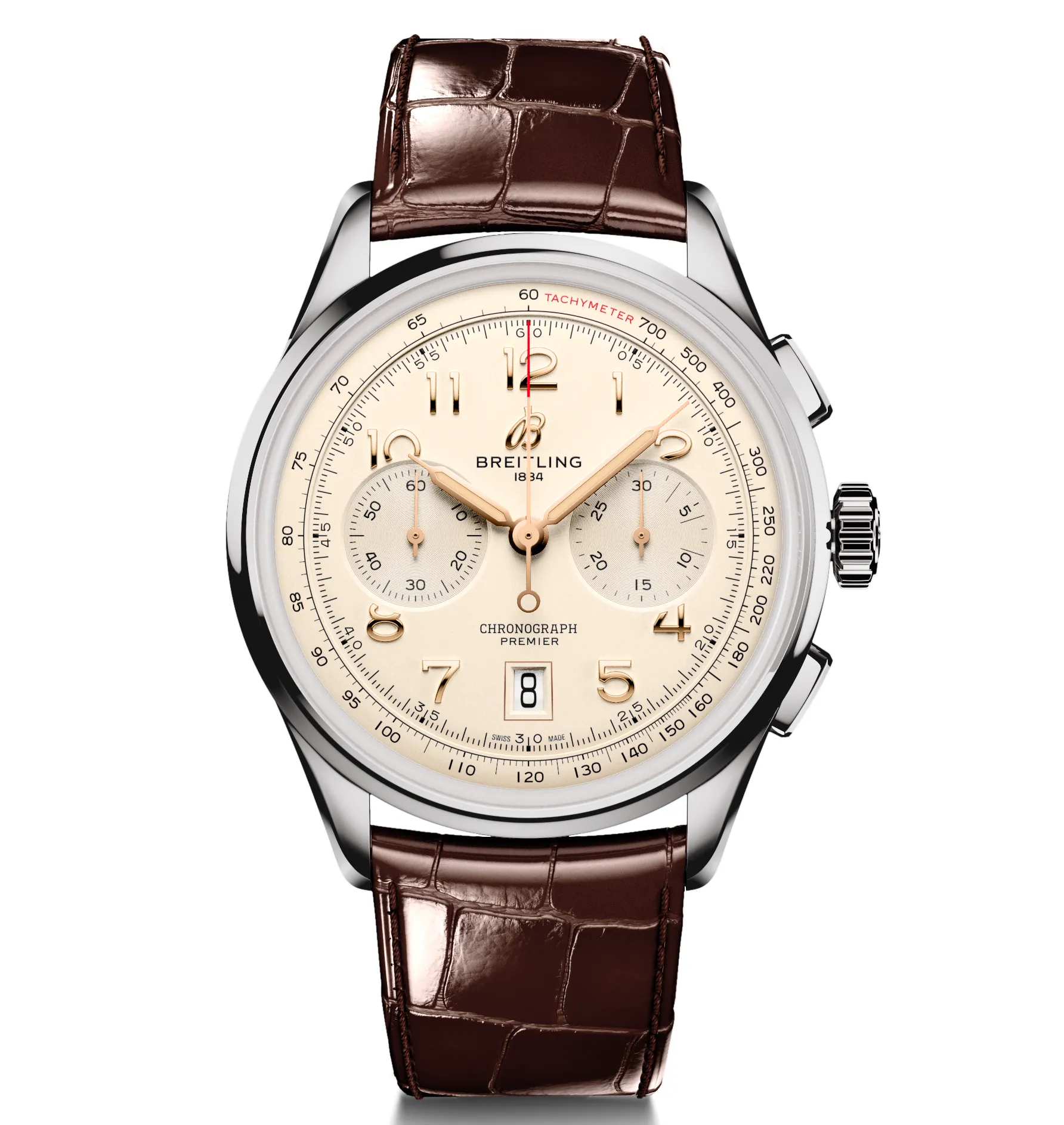 Breitling Premier B01 Chronograph 42mm Watch with Cream Dial