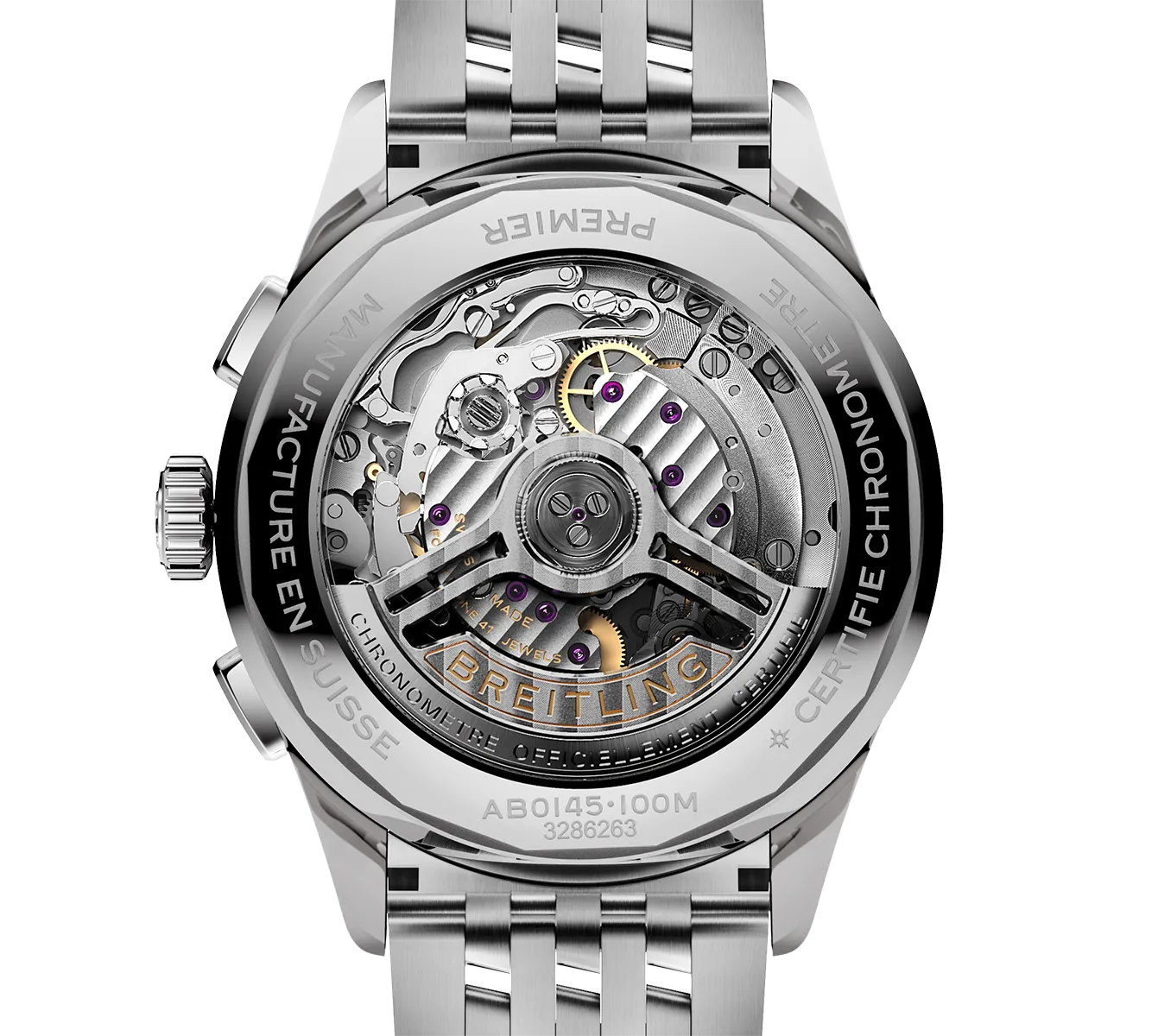Breitling Premier B01 Chronograph 42mm Watch with Green Dial