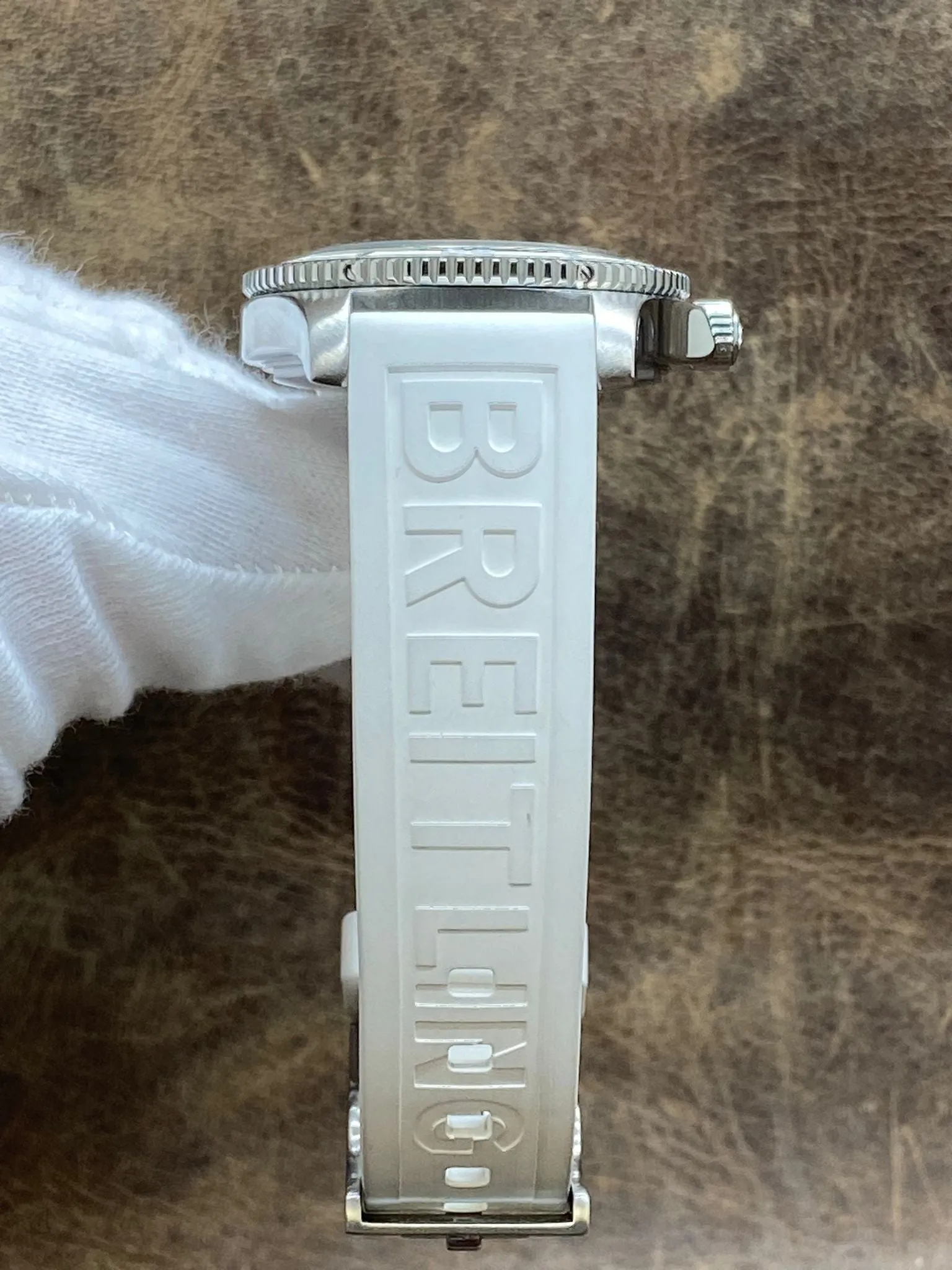 Breitling Superocean 36mm A17316 White Dial Automatic Watch