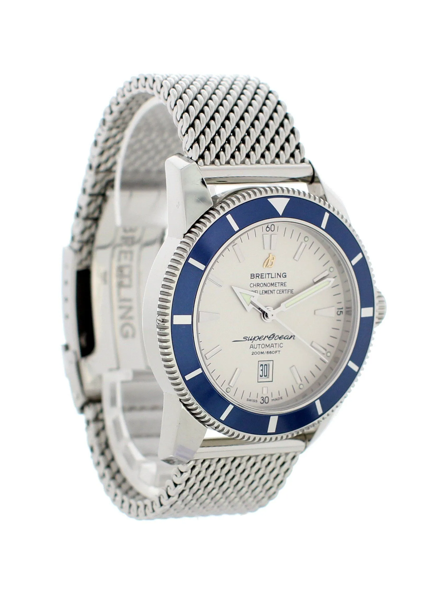 Breitling SuperOcean Chronometre A17320 Mens Watch Box Papers