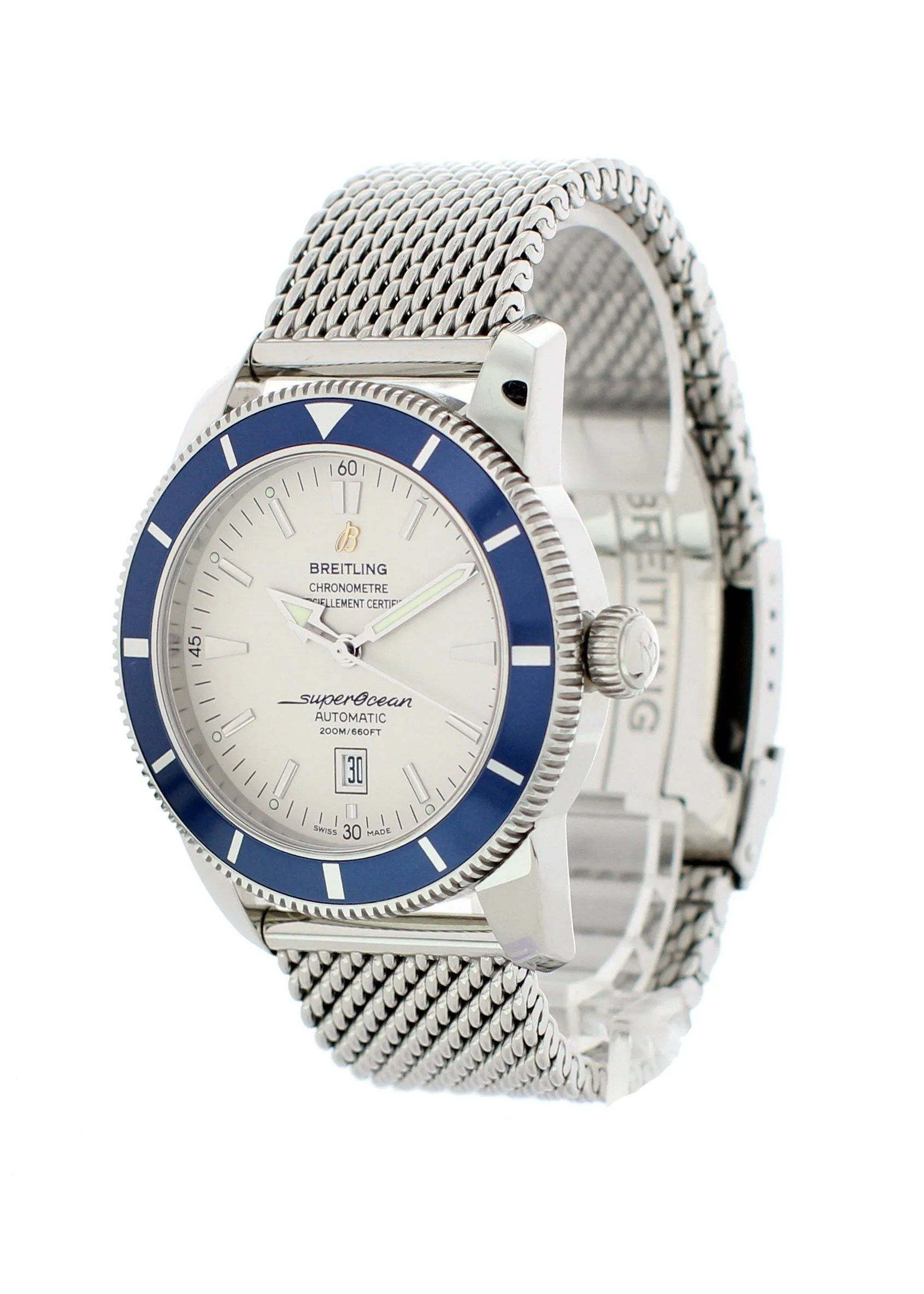 Breitling SuperOcean Chronometre A17320 Mens Watch Box Papers