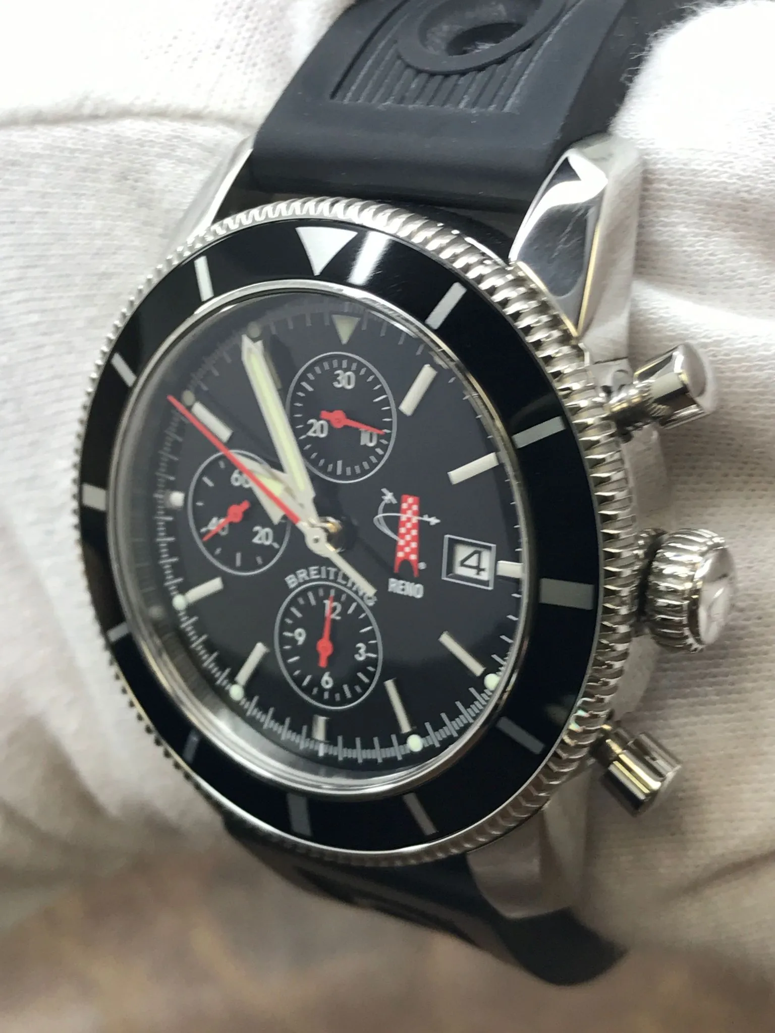 Breitling Superocean Heritage Reno Limited Edition 100pcs A13320 Black Dial Automatic Men's Watch
