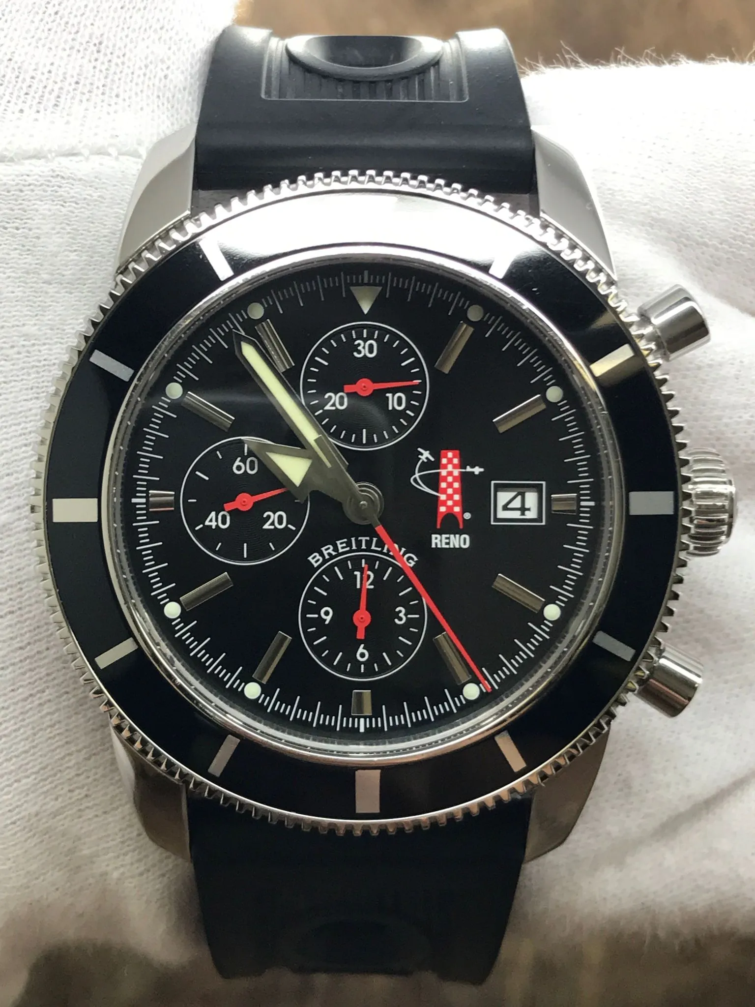 Breitling Superocean Heritage Reno Limited Edition 100pcs A13320 Black Dial Automatic Men's Watch
