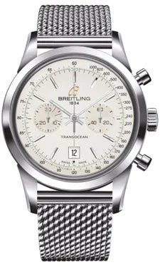 Breitling - Transocean Chronograph 38 Stainless Steel - Ocean Classic Bracelet