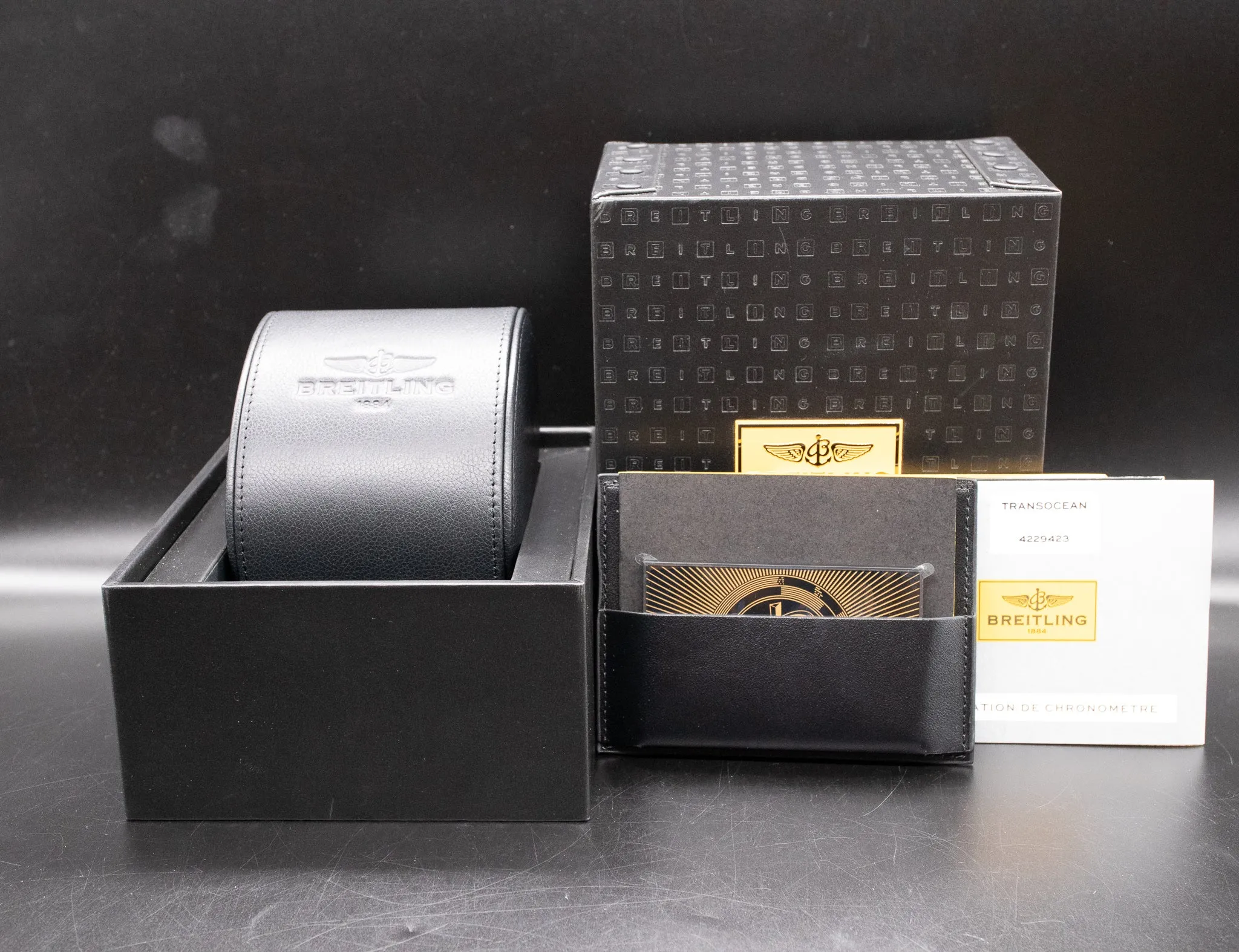Breitling Transocean Unitime Chronograph AB0510