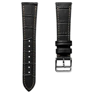Brixham Gator Watch Strap - Black