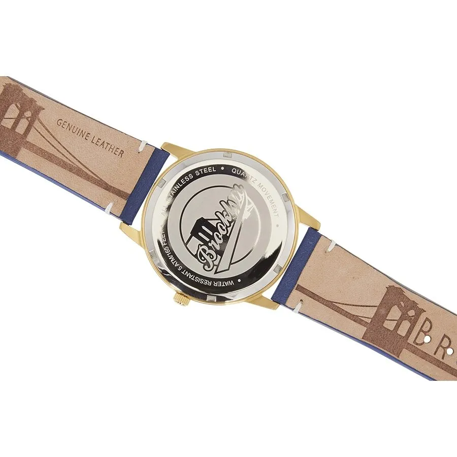 Brooklyn Watch Co. BoCoCa Quartz Blue Dial Men's Watch 8763Q2