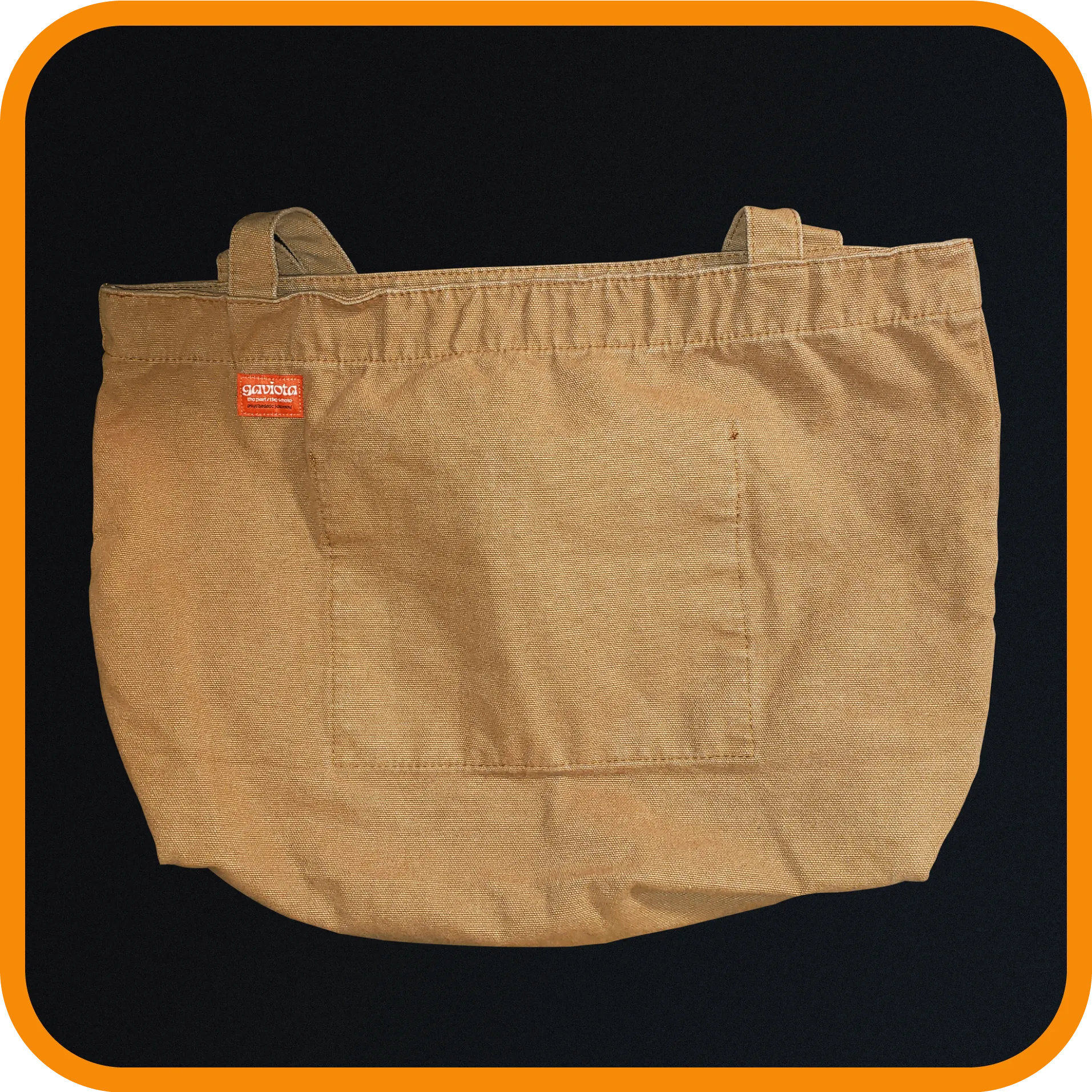 Brown Canvas Tote