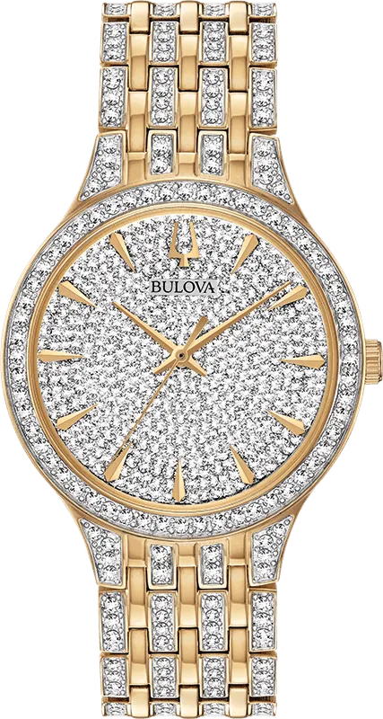 Bulova Crystal Quartz Men's Watch 98A229