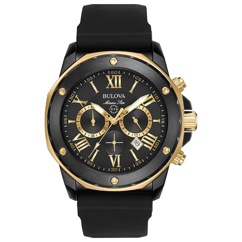 Bulova Stainless Steel Performance Mens Watch