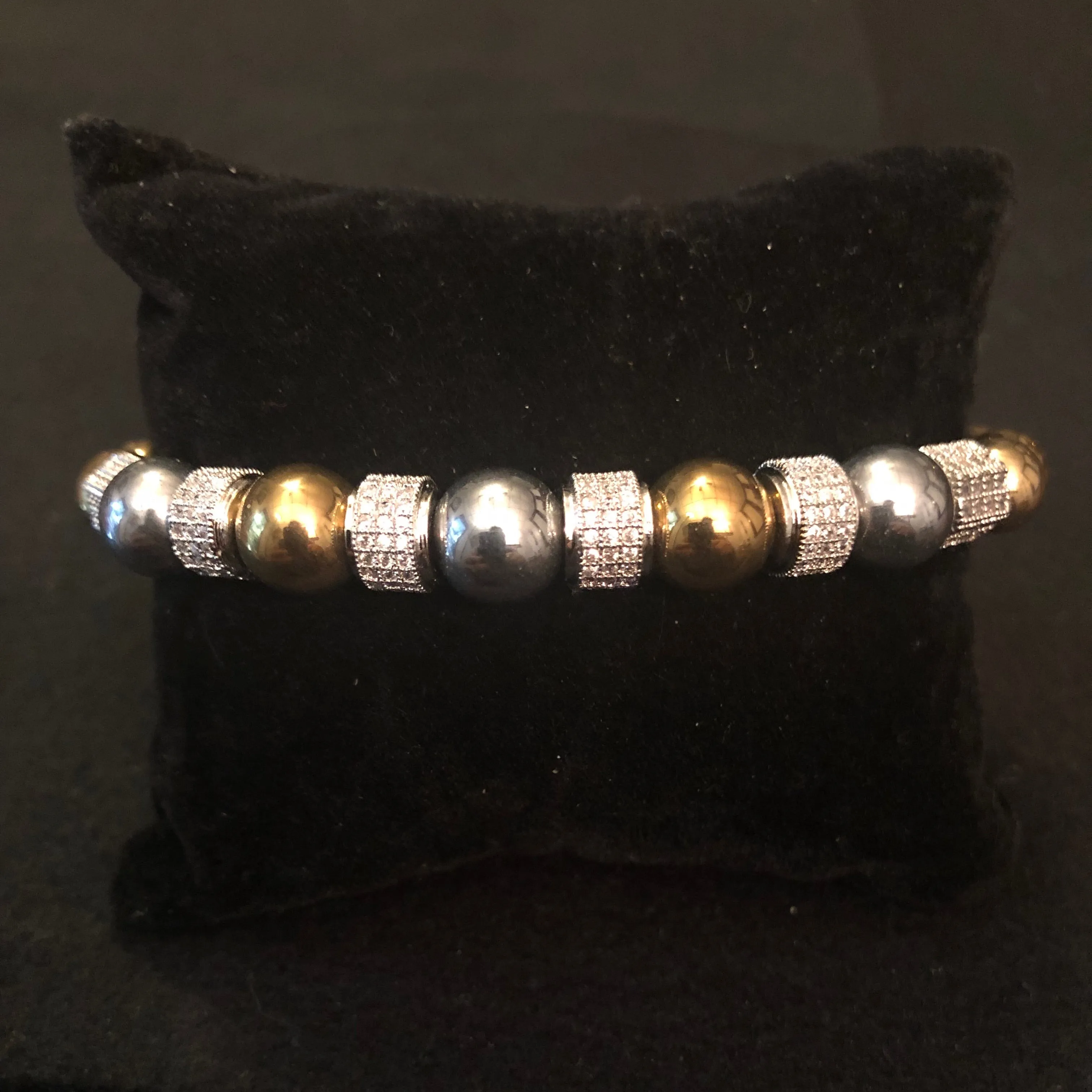 Bury Me In Silver & Gold Bracelet