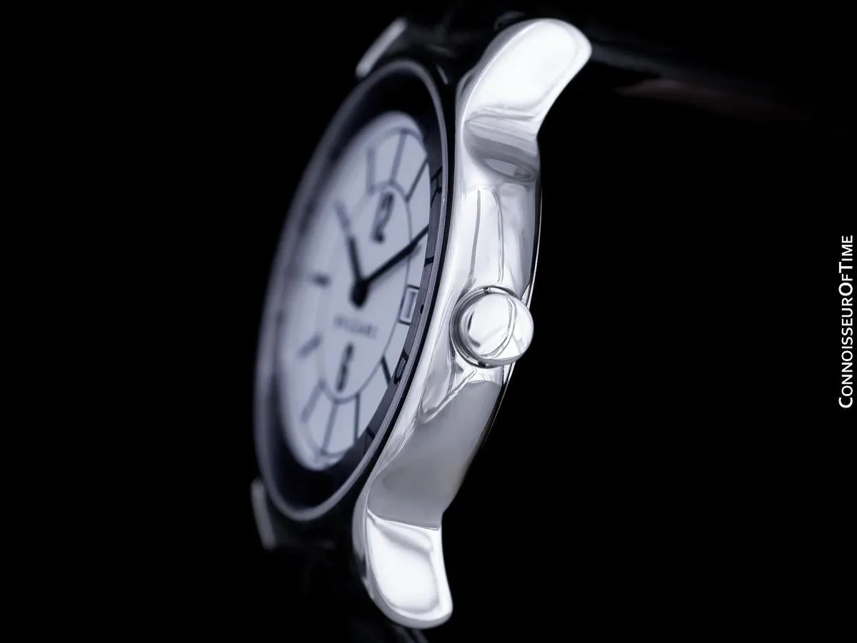 Bvlgari (Bulgari) Solotempo Mens 35mm Watch, Ref. ST 35S - Stainless Steel