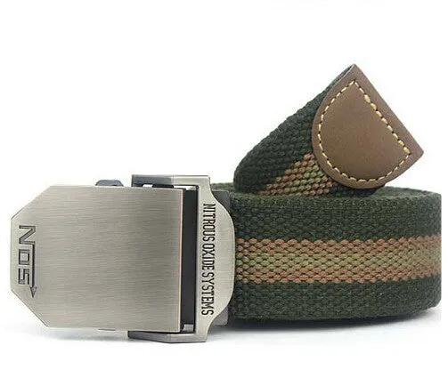 Canvas Western Strap Belts