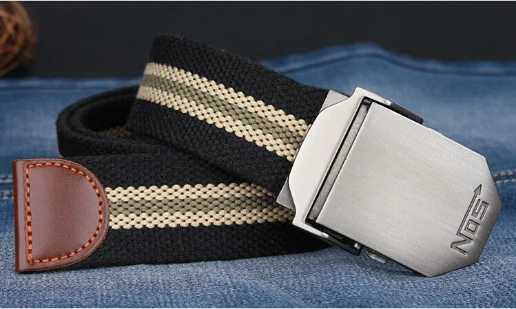 Canvas Western Strap Belts